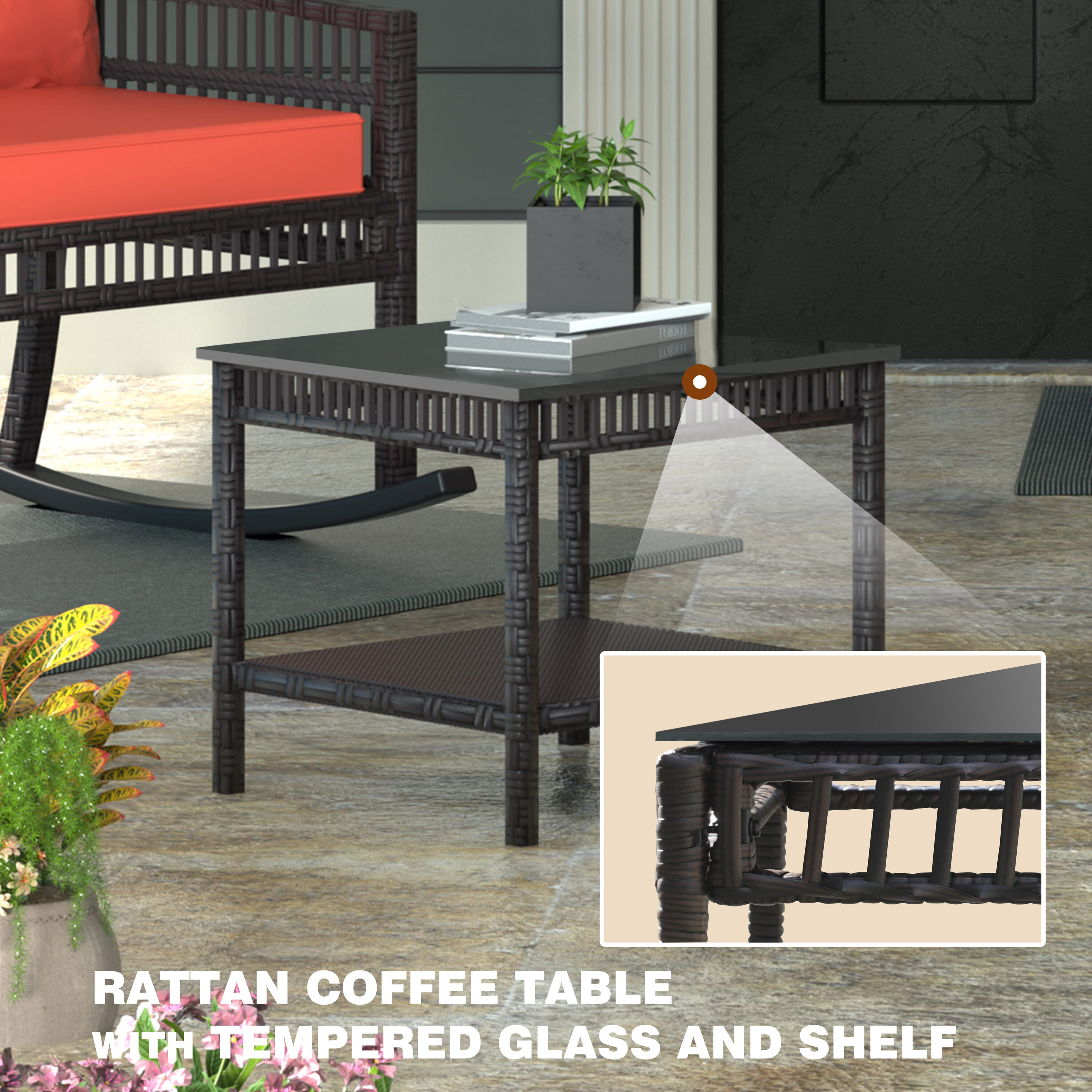 VEIKOUS PG0206-02-NW-1 Patio-Chairs - View #6