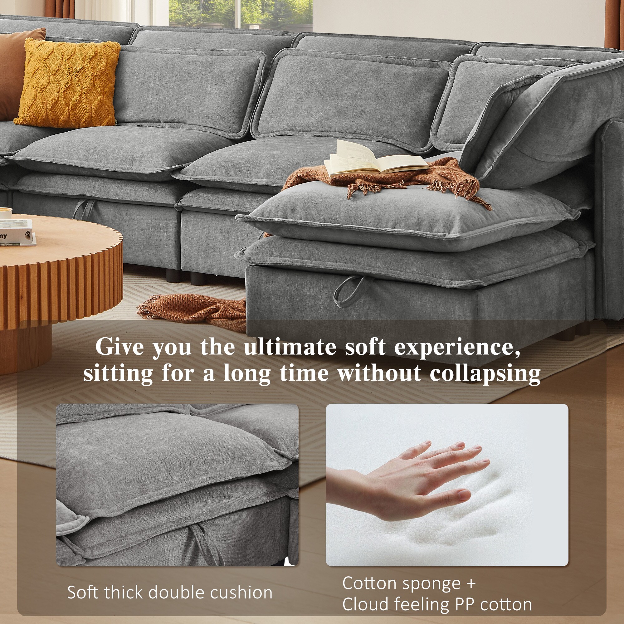 ModernLuxe WY000447AAE Sofas-Loveseats - View #14