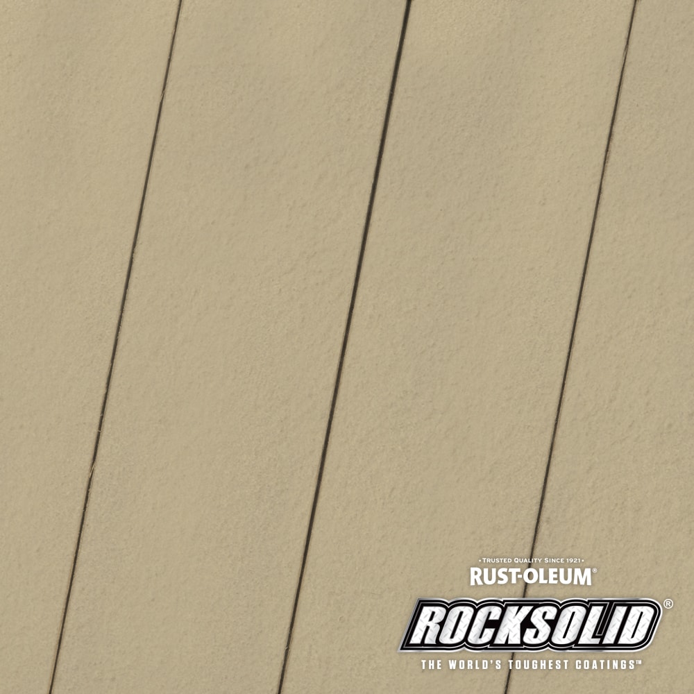 Rust-Oleum RockSolid 2X Solid Stain Pre-tinted Fieldstone Solid ...