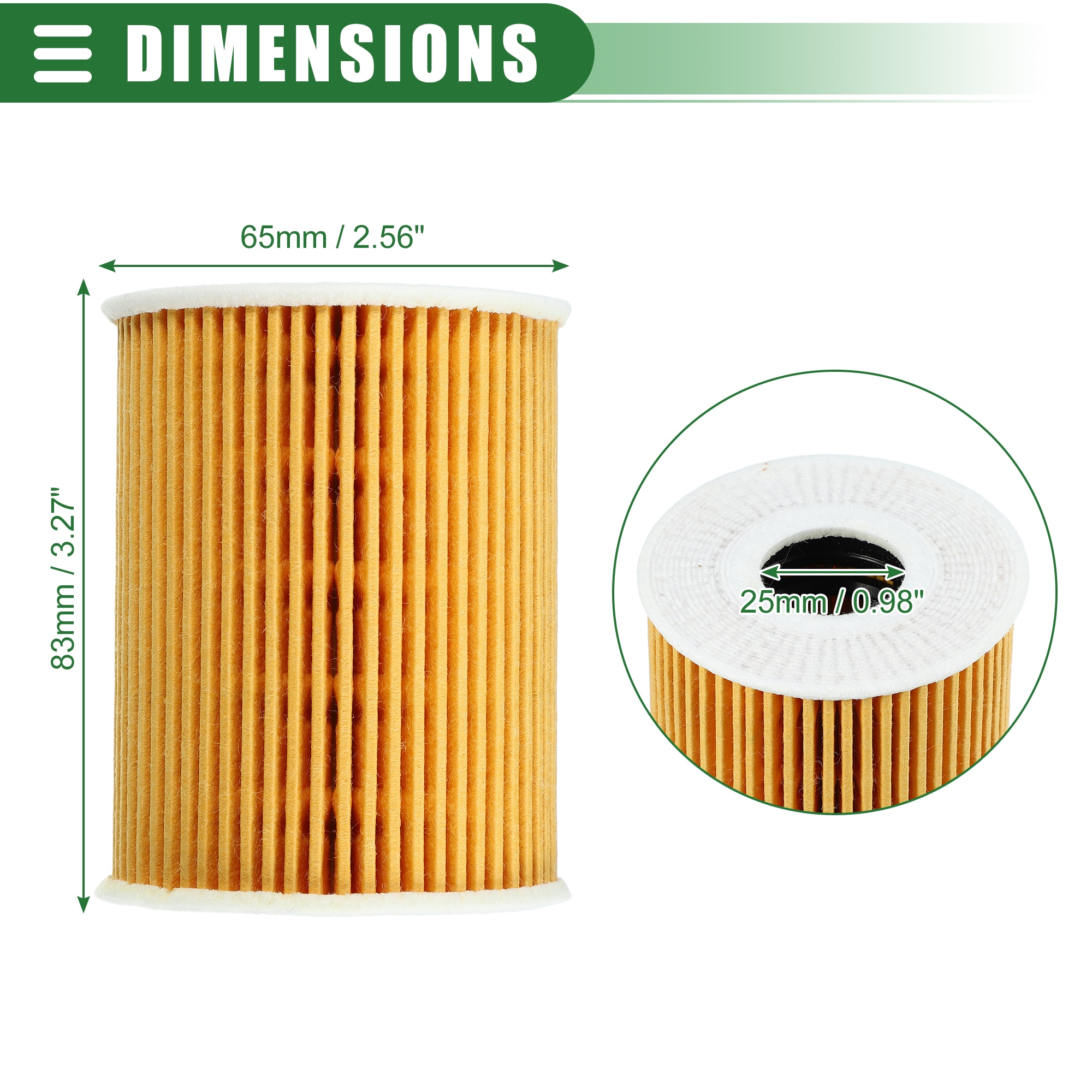 Unique Bargains S26011300UX2559 Ope-Oil-Filters - View #5