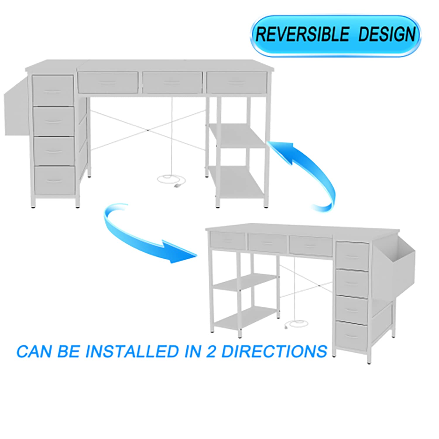 GZMR GZ-JV10523BK desks - View #7