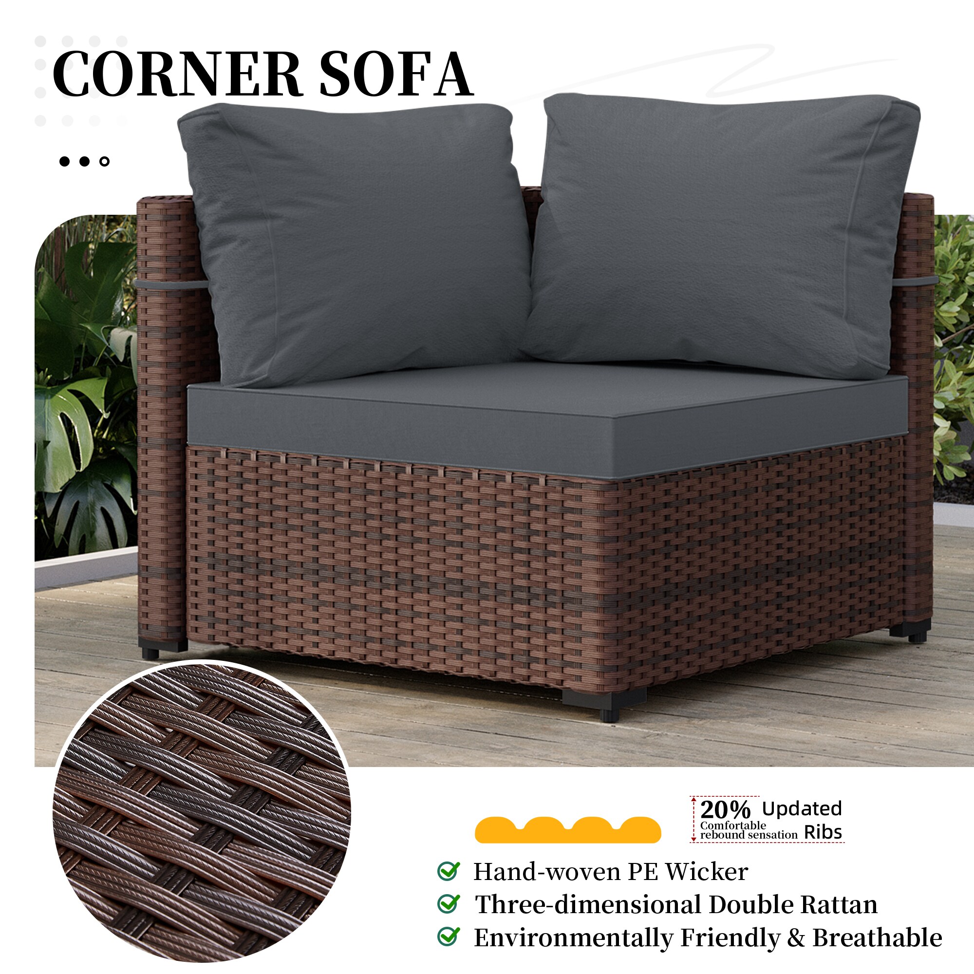 Patio Watcher LS-RT5Y11-56HBE-B3 Patio-Conversation-Sets - View #5