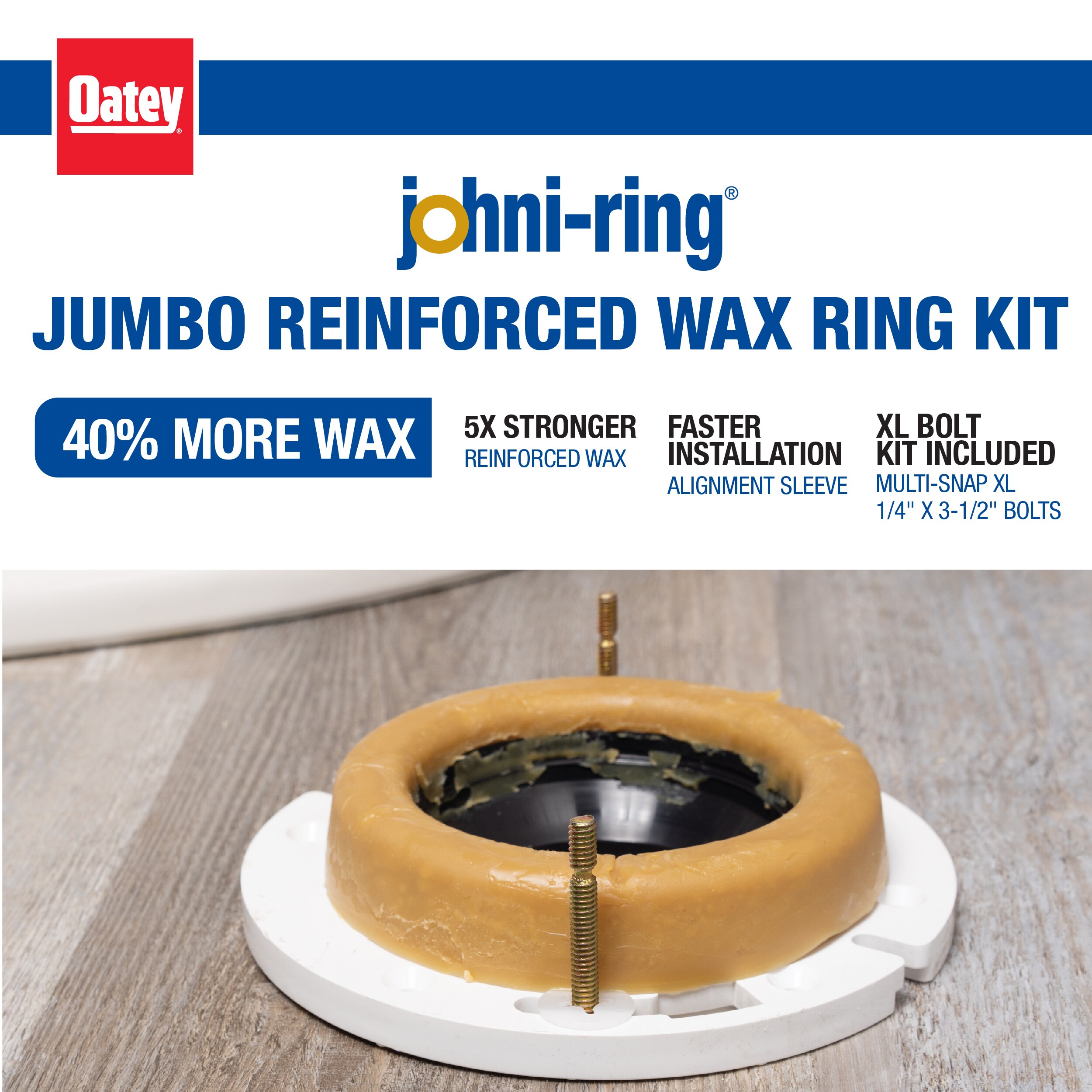 jumbo toilet wax ring