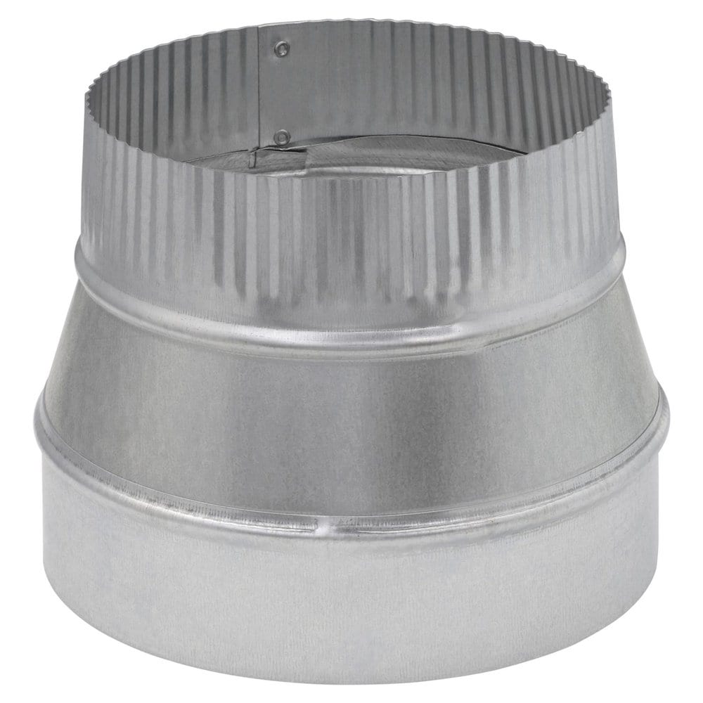 IMPERIAL  9 in. D X 8 in. D Galvanized Steel Furnace Pipe Reducer
