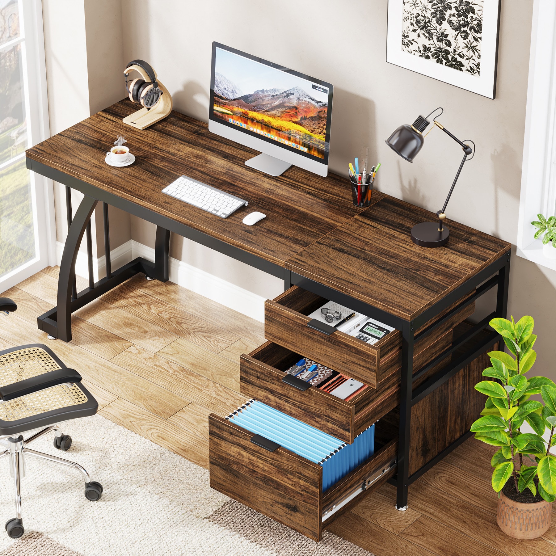 Fnova LWTJ-JW0650 Office-Tables - View #2