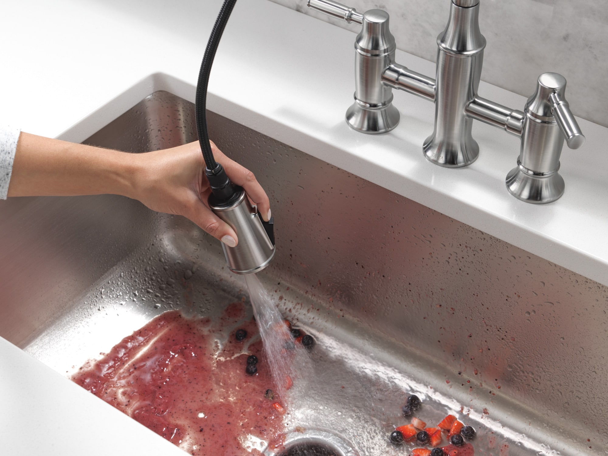 Delta 2384L-AR-PR-DST Kitchen-Faucets - View #14
