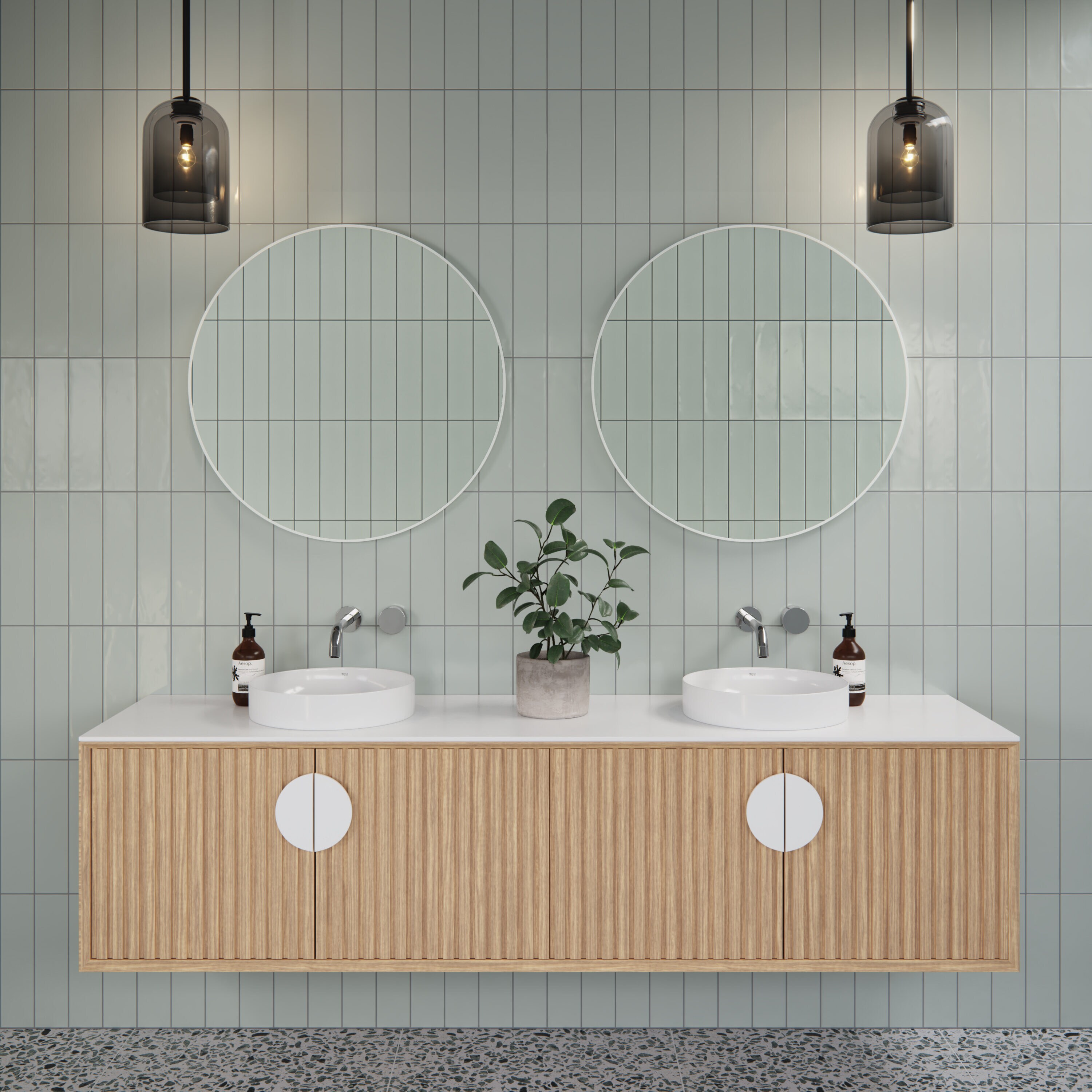 Glass Warehouse MF-R-28-W Decor-Mirrors - View #3