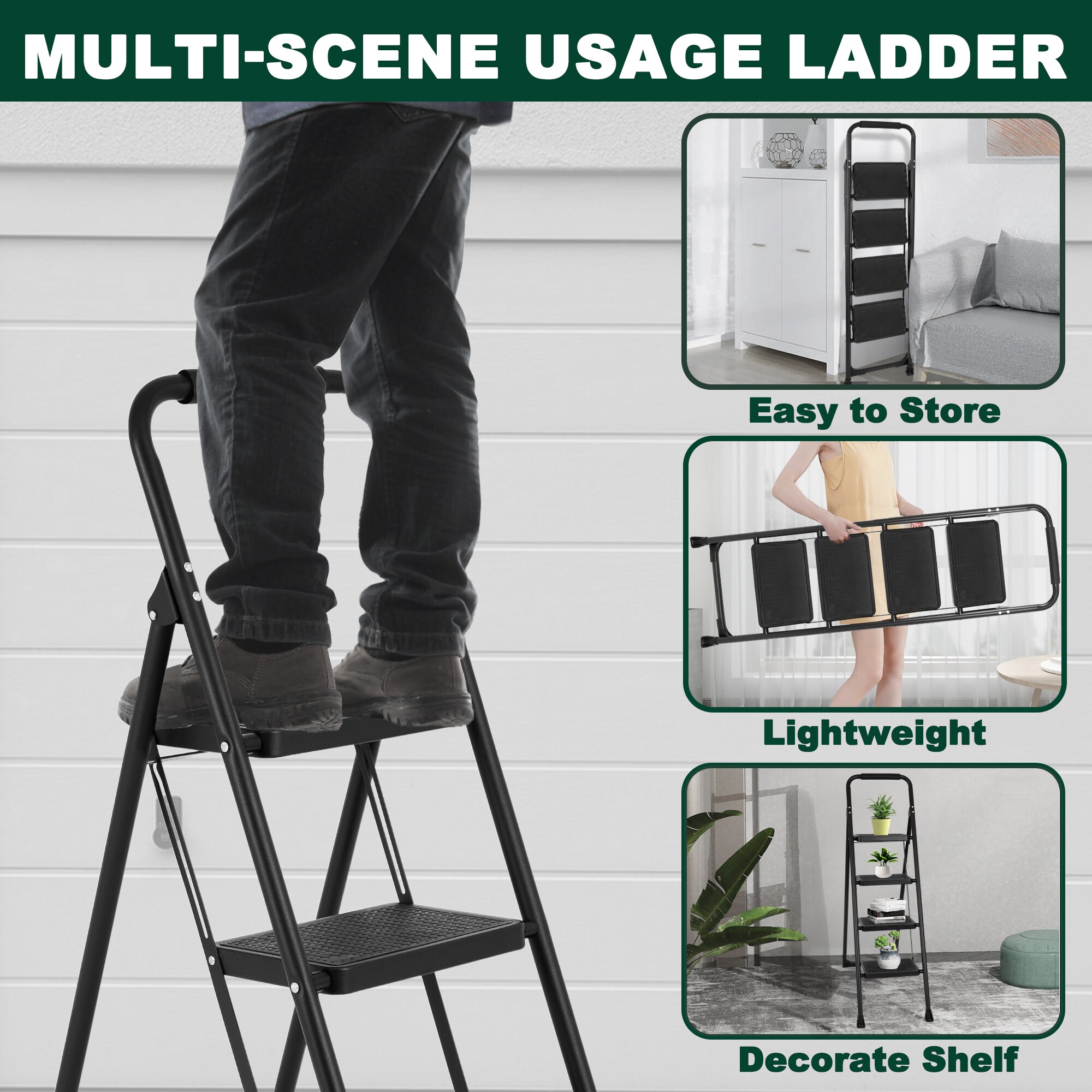 Huluwat T-Y1-T4B Step-Ladders - View #8
