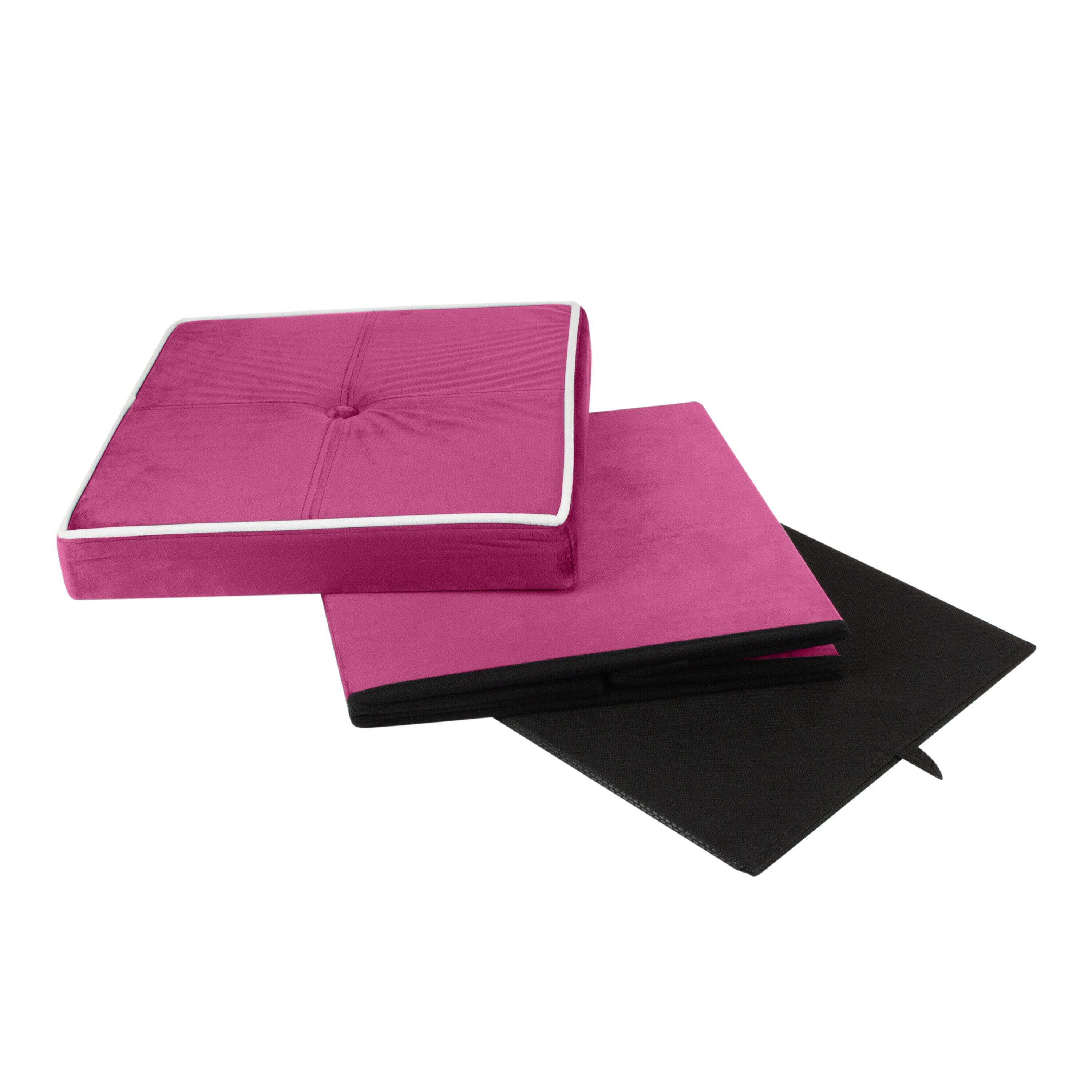 Simplify F-0629-PINK Indoor-Ottomans - View #7