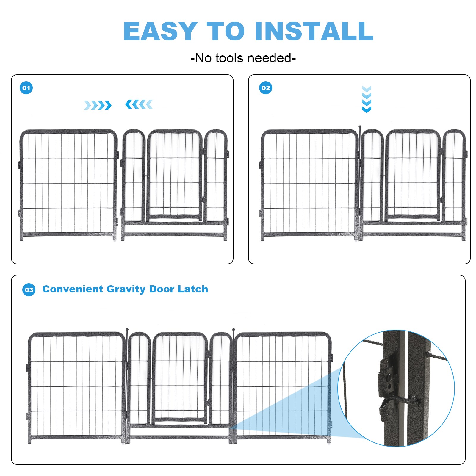 Siavonce XH77941 Pet-Gates - View #4
