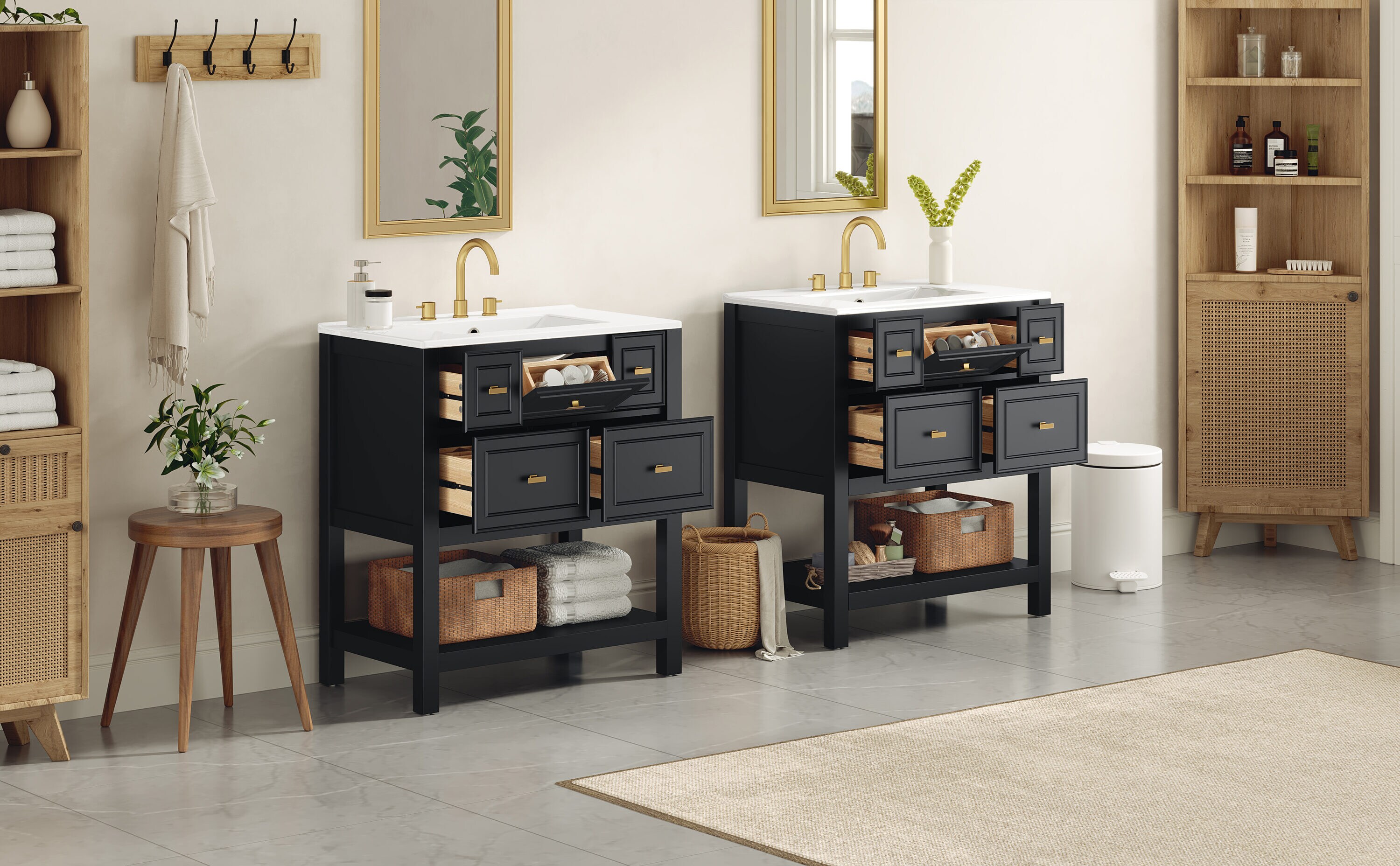 ModernLuxe L3P-N710SS00004B Bath-Vanity-Combo - View #17