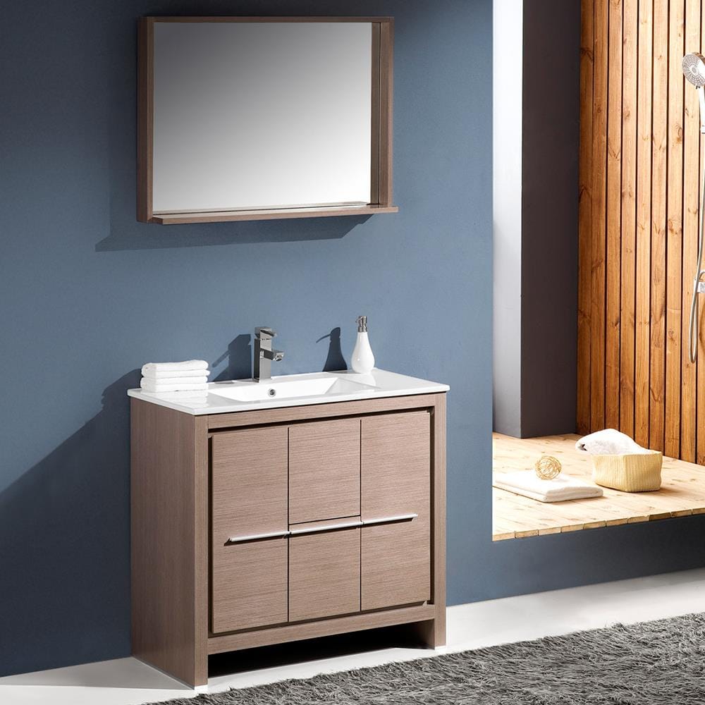 Fresca FVN8136GO Bath-Vanity-Combo - View #2