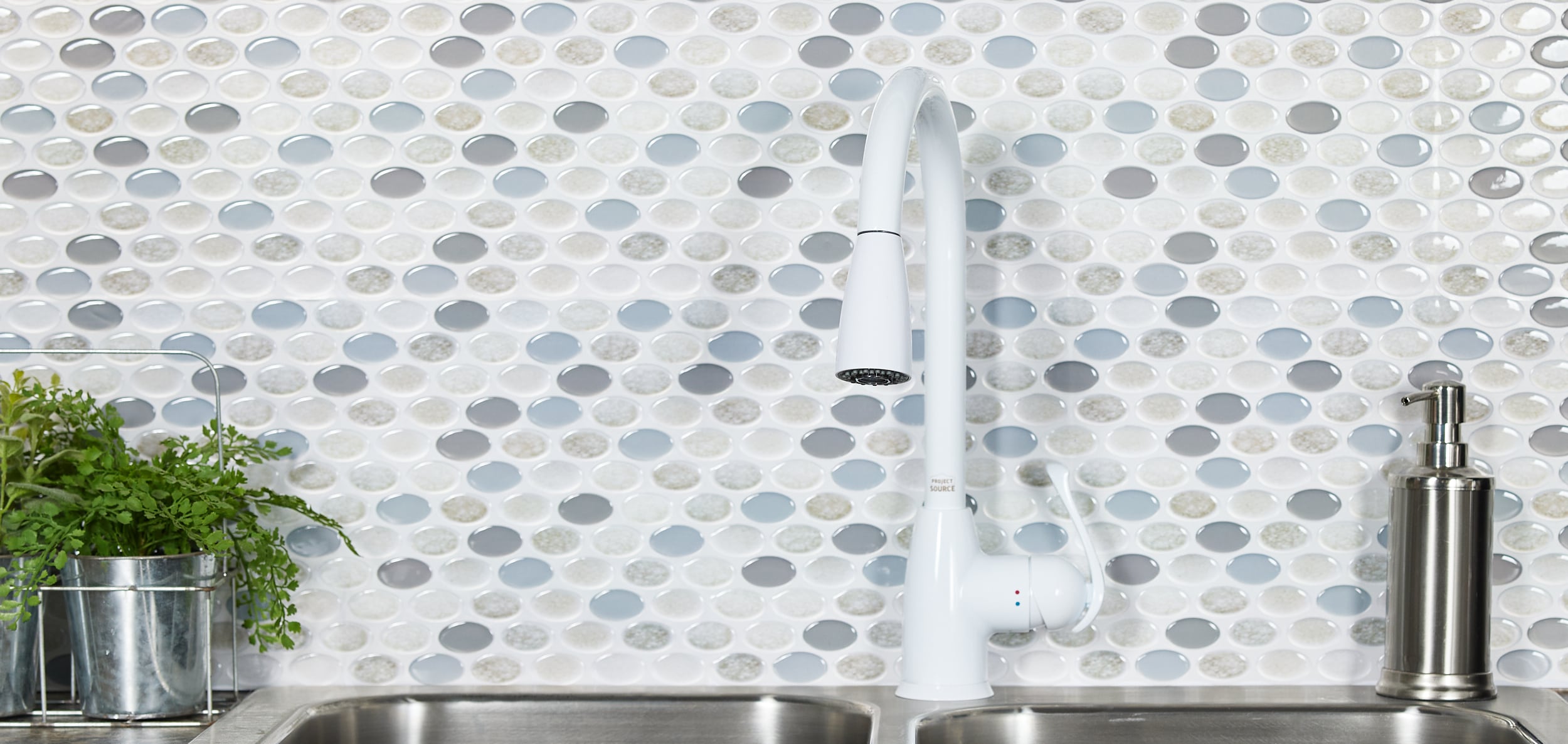 Project Source 51-K814-PS-WH Kitchen-Faucets - View #5
