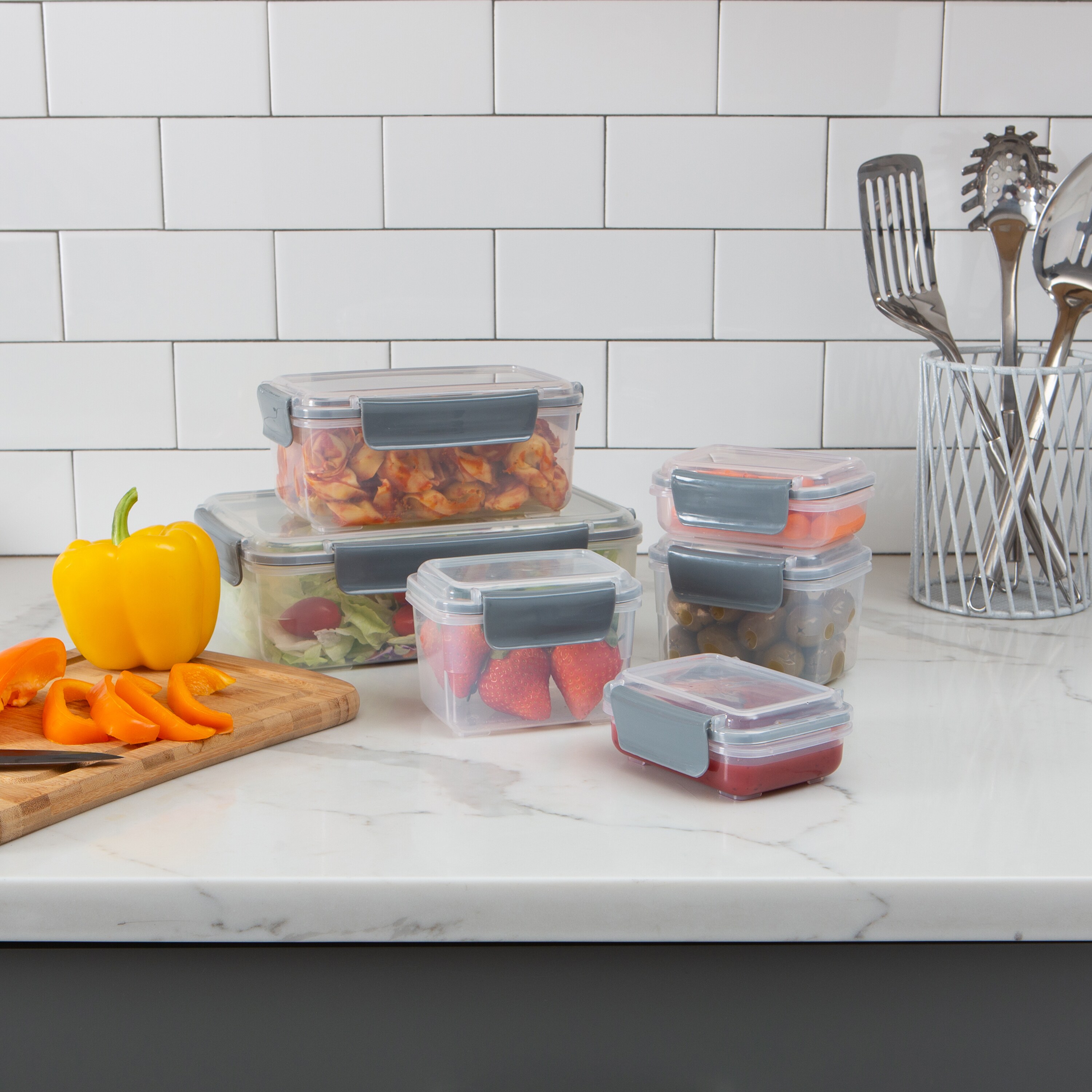 Kitchen Details -Gallon Plastic Bpa-free Reusable Food Storage