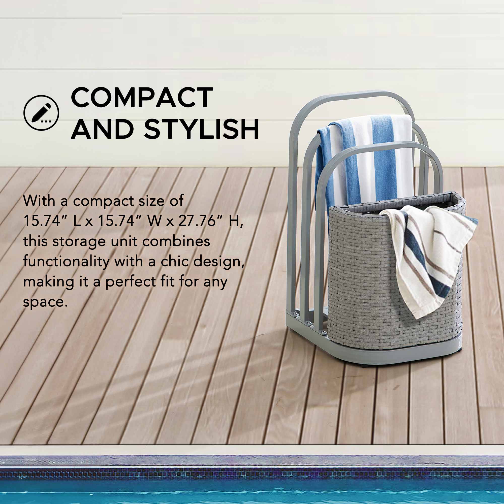 Sunjoy A804001700 Pool-Organization-Storage - View #6