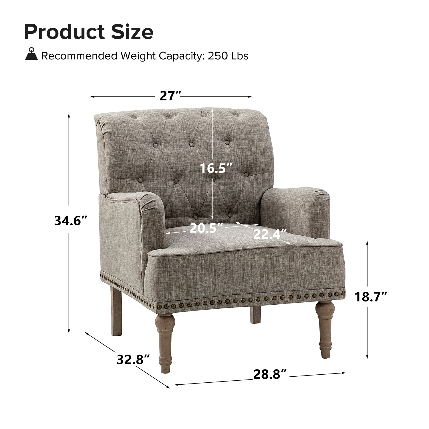 14 Karat Home CHM0384-GREY chairs - View #8