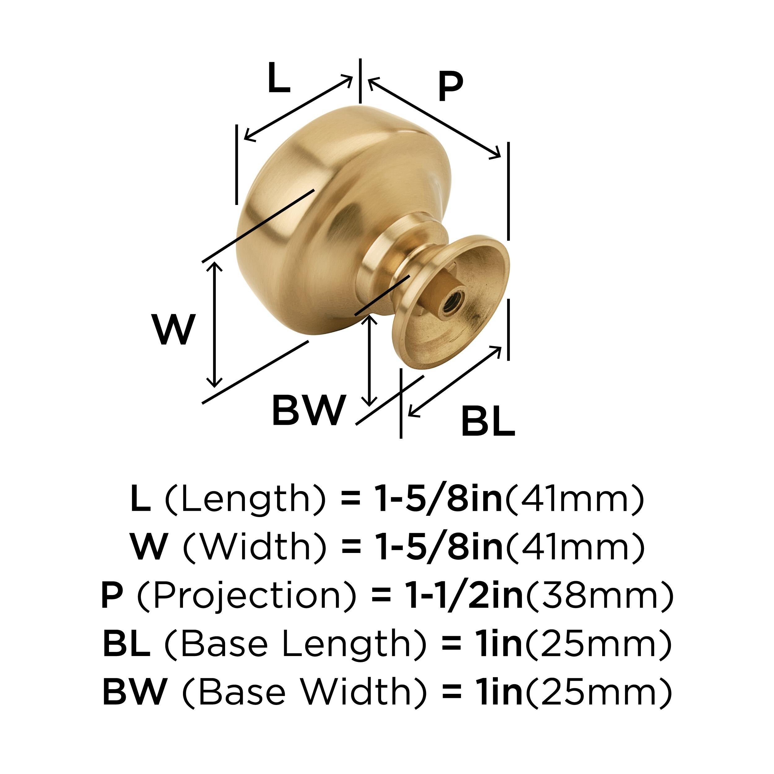 Amerock BP538072CZ Cabinet-Knobs - View #3