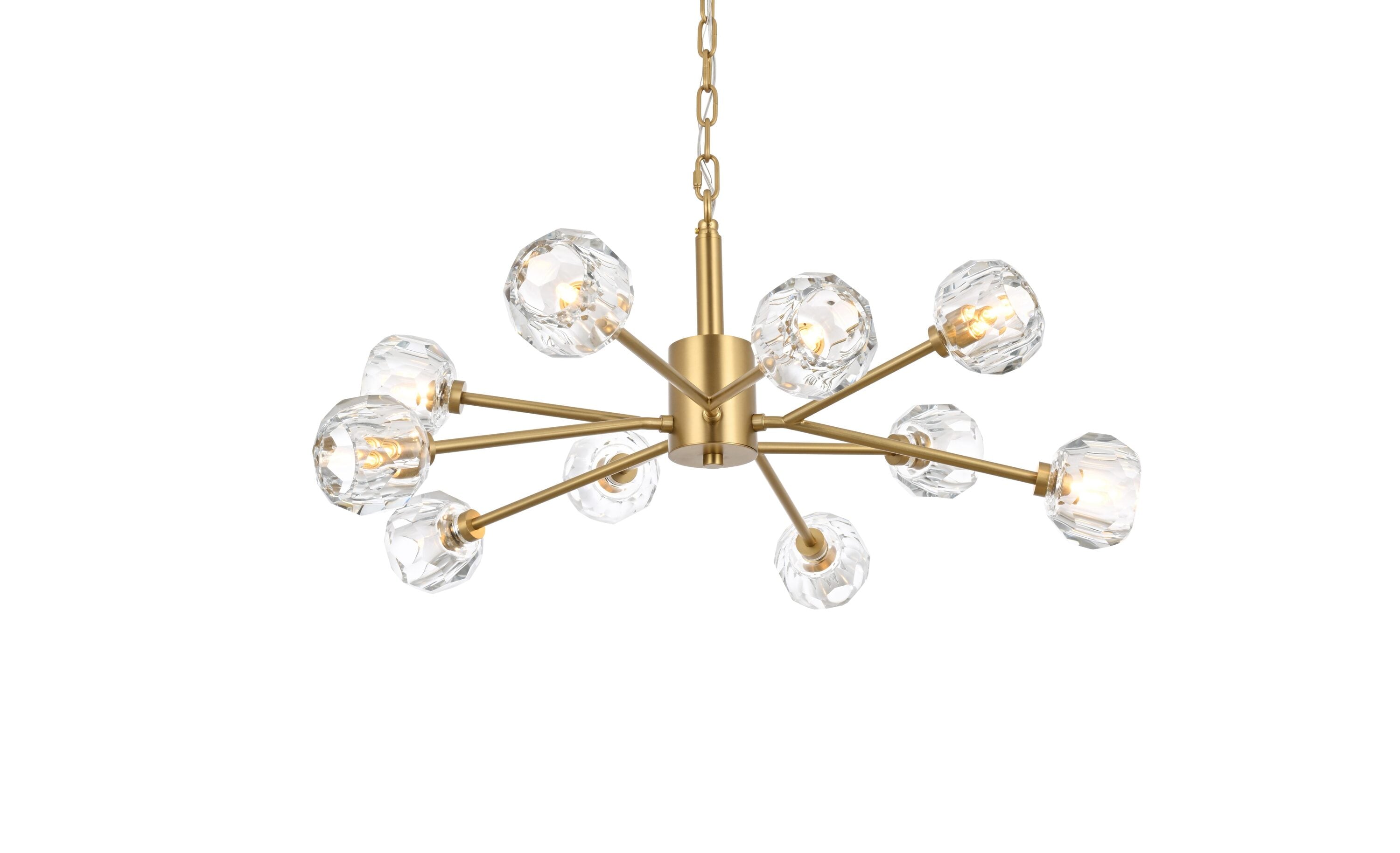 Elegant Decor HF10527D29G Pendant-Lights - View #3