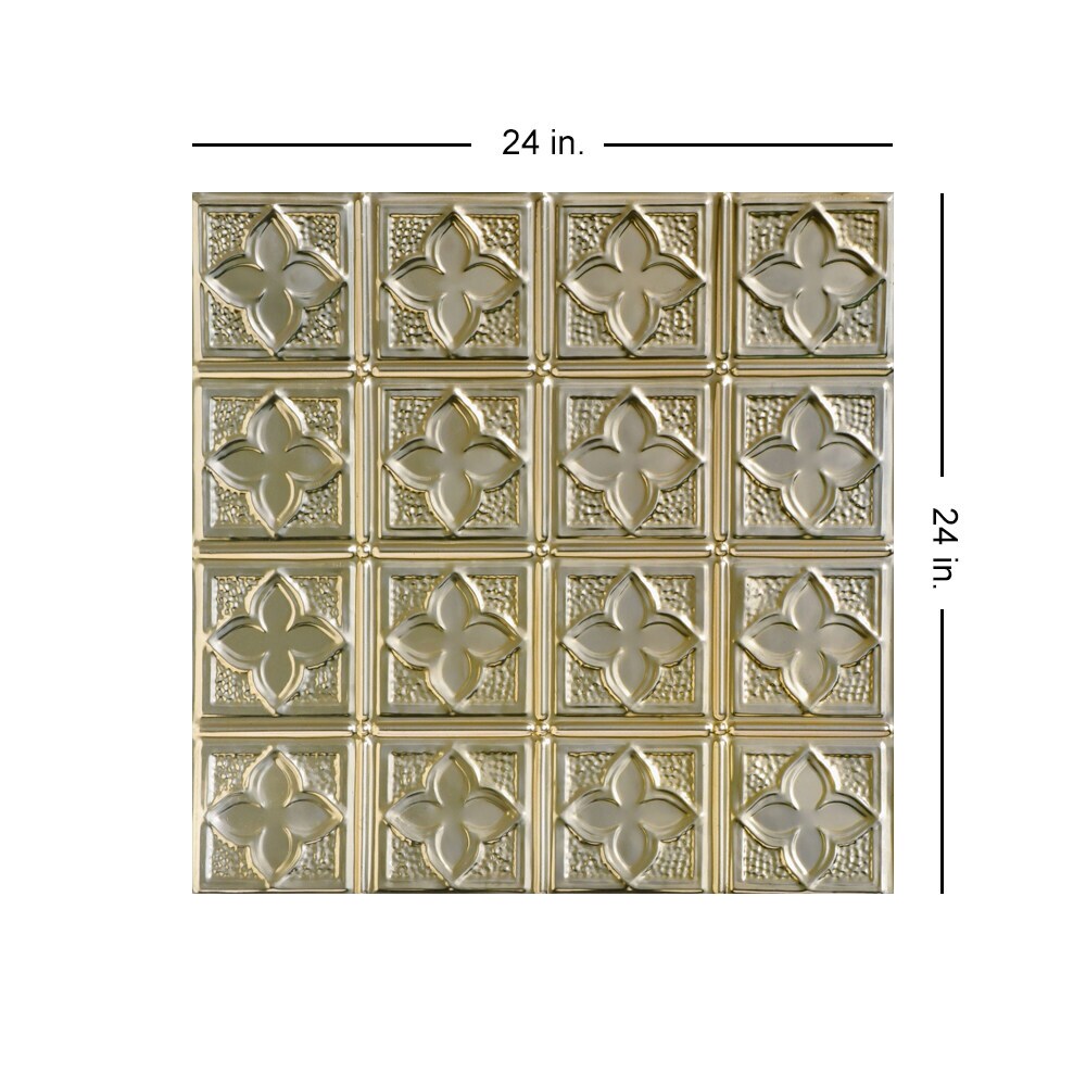 From Plain to Beautiful in Hours SKPC203-GN-24X24-D12 Ceiling-Tile - View #3