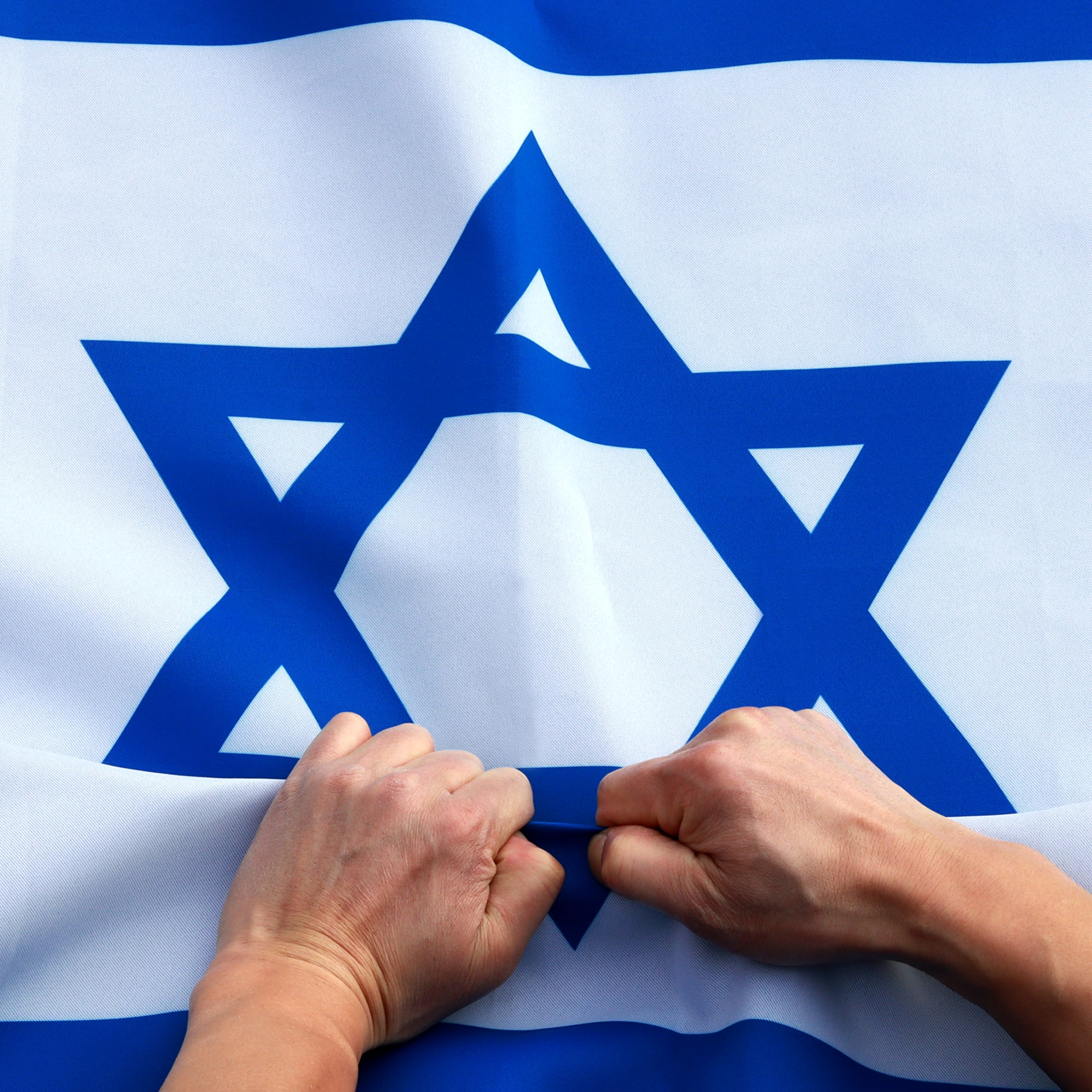 Rip-Proof Double Sided 3x5 Foot Israeli Flag with Grommets