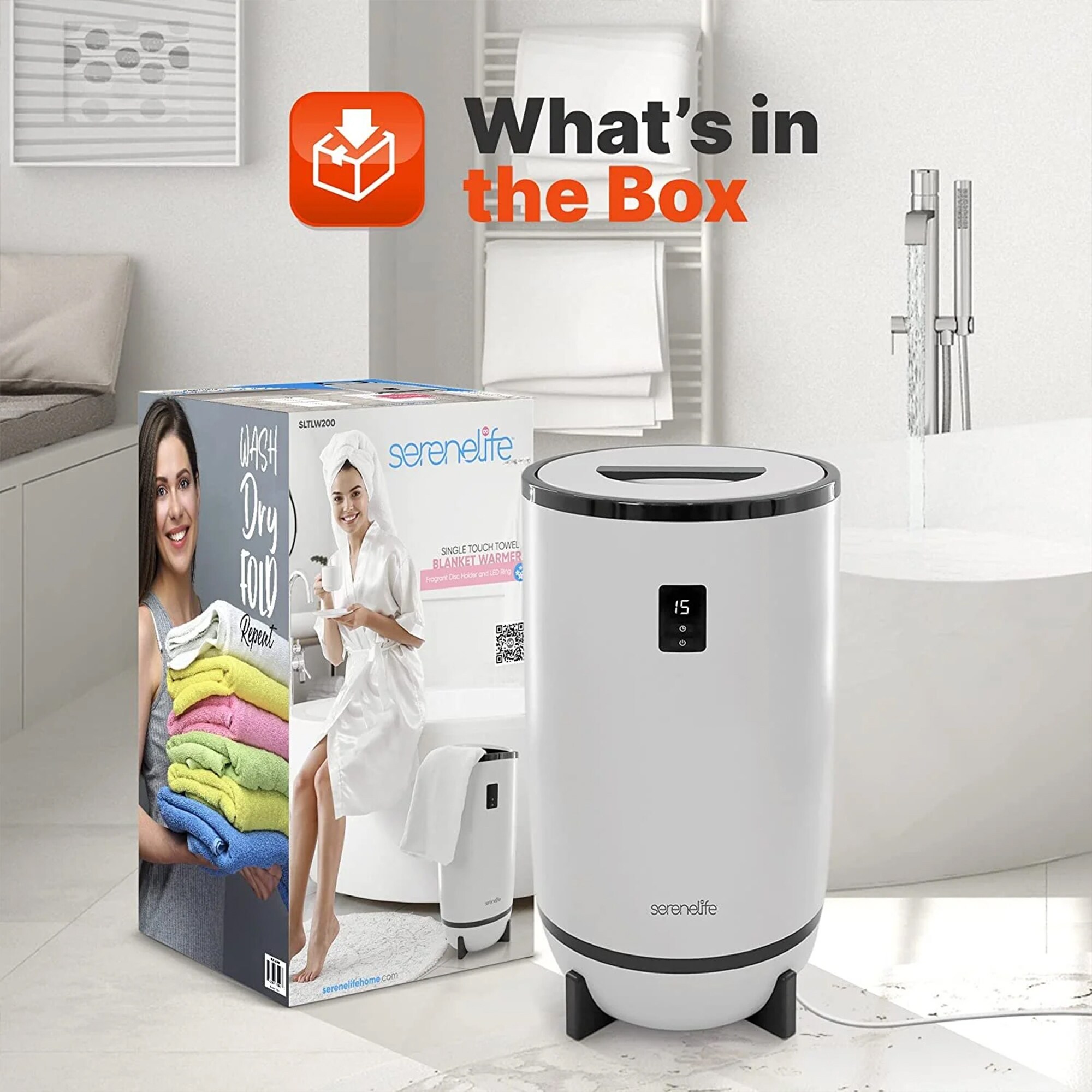 Serenelife SLTLW200 Towel-Warmers - View #6