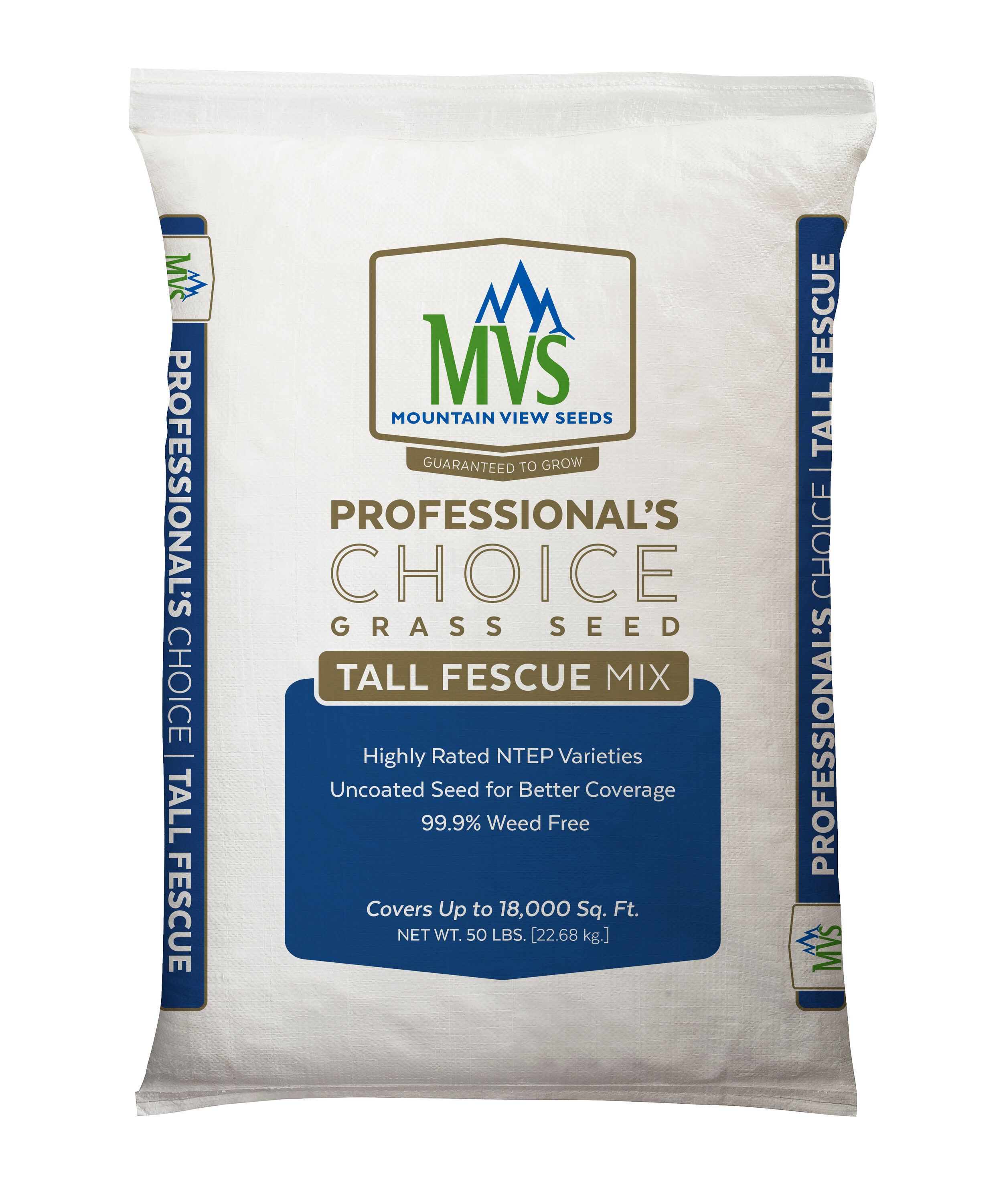 Mountain View Seeds 115565 PC Tall Fescue 50-lb Natural Fescue Grass Seed