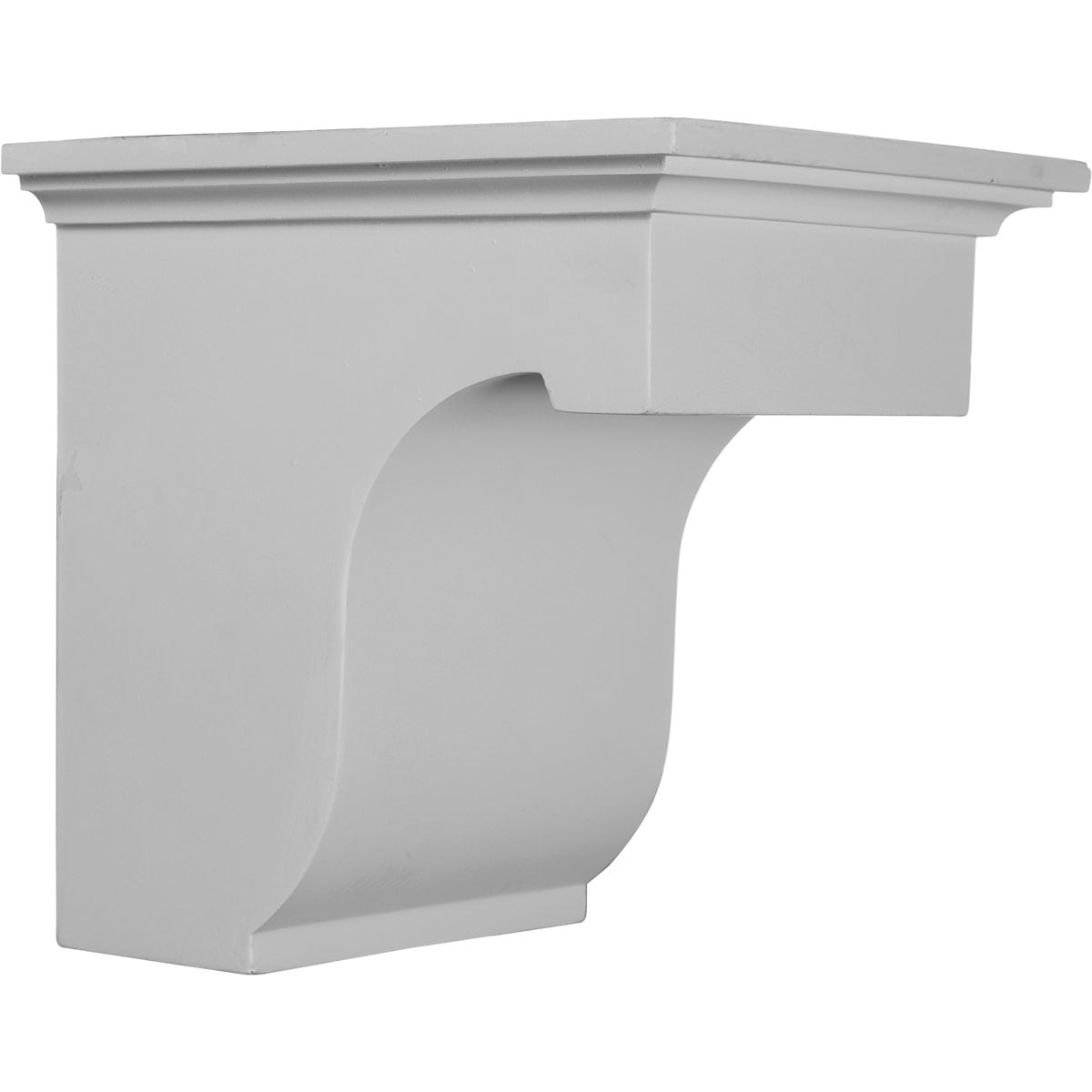 Ekena Millwork BKT10X10X08LE Legacy 8-7/8-in x 10-in x 10-in Off-white Urethane Standard bracket