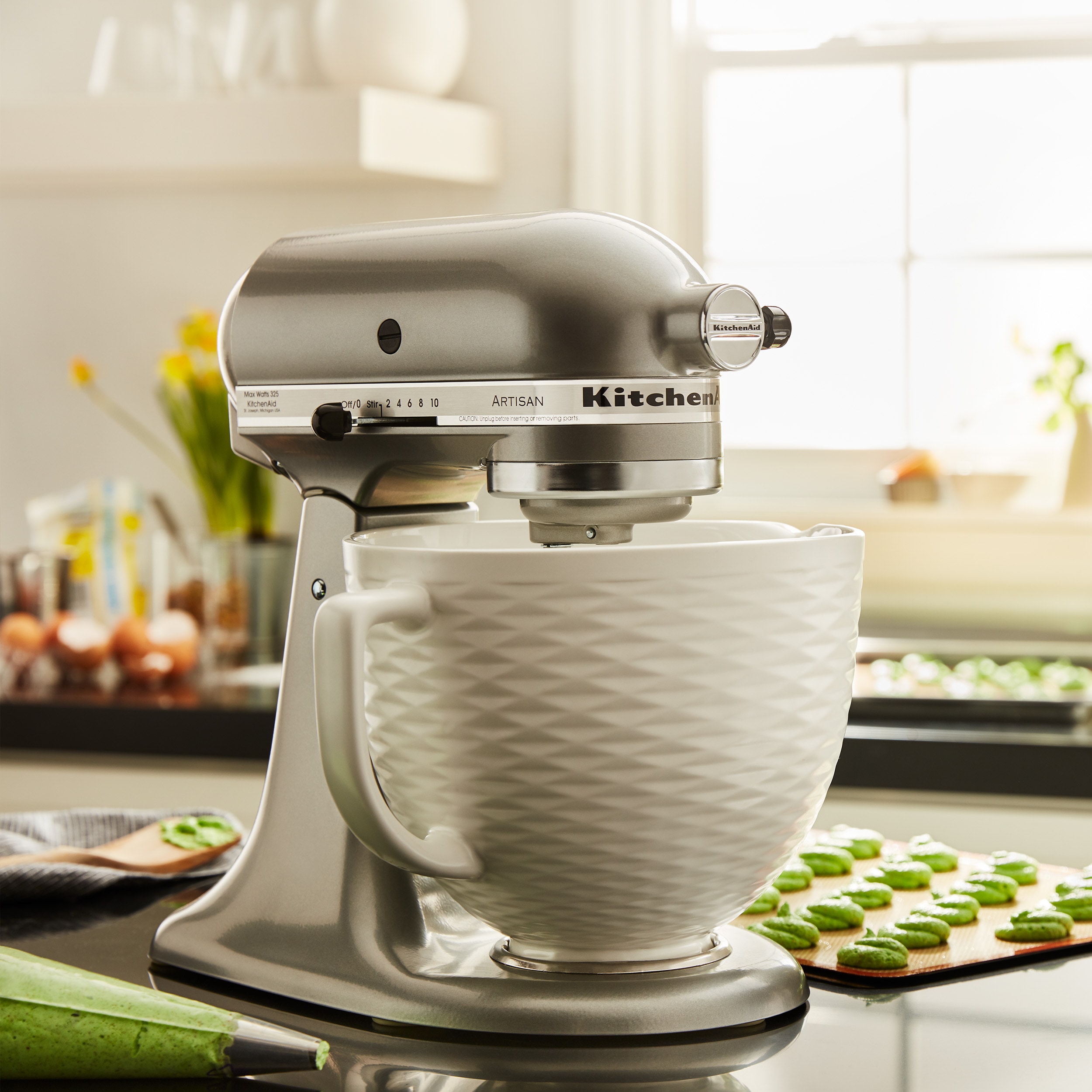 KitchenAid KSM2CB5TLW Stand-Mixers-Attach-Access - View #2