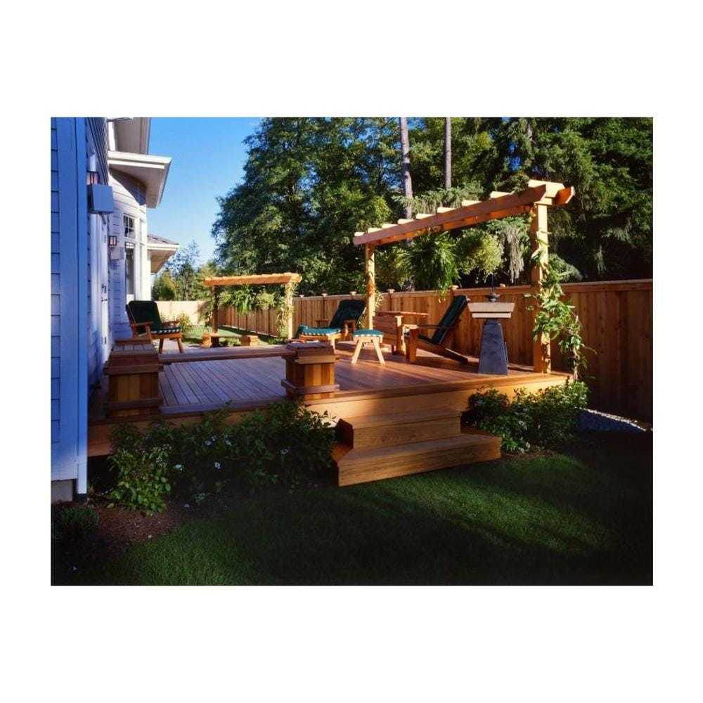 4x4x12 cedar post lowes