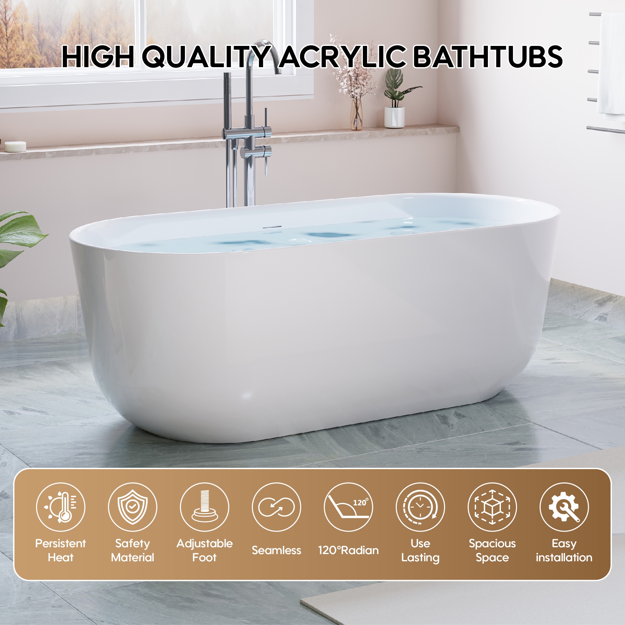 WELLFOR JO-115312 bathtubs - View #4