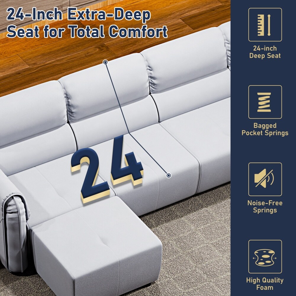 DYHOME HKSF-03GY-3L Sofas-Loveseats - View #3