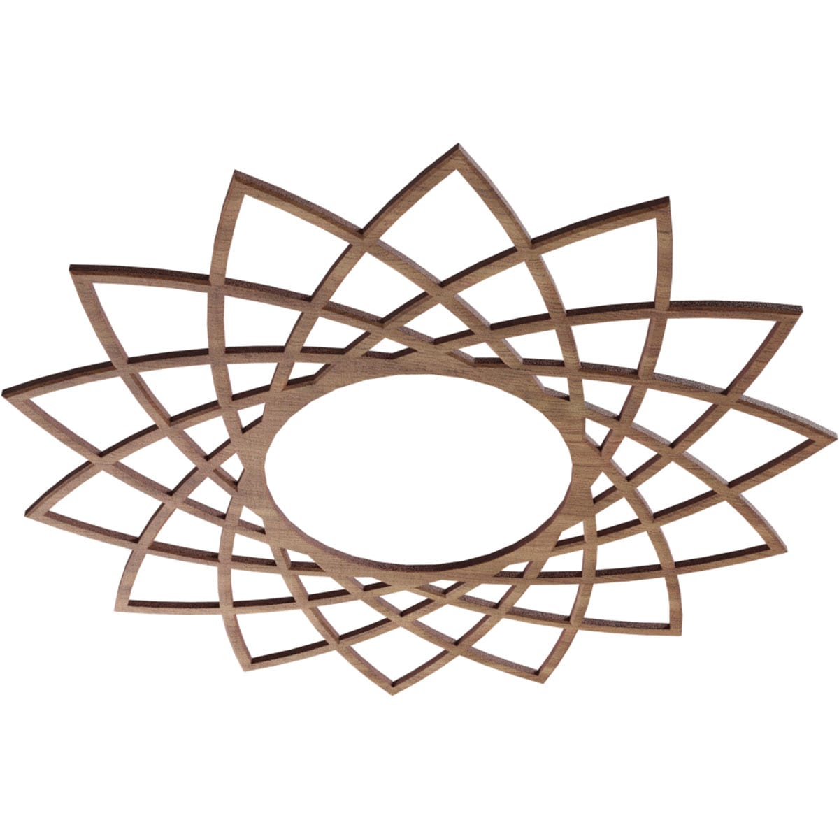 Ekena Millwork CMWP20X20X0250EAWA Ceiling-Medallions - View #2