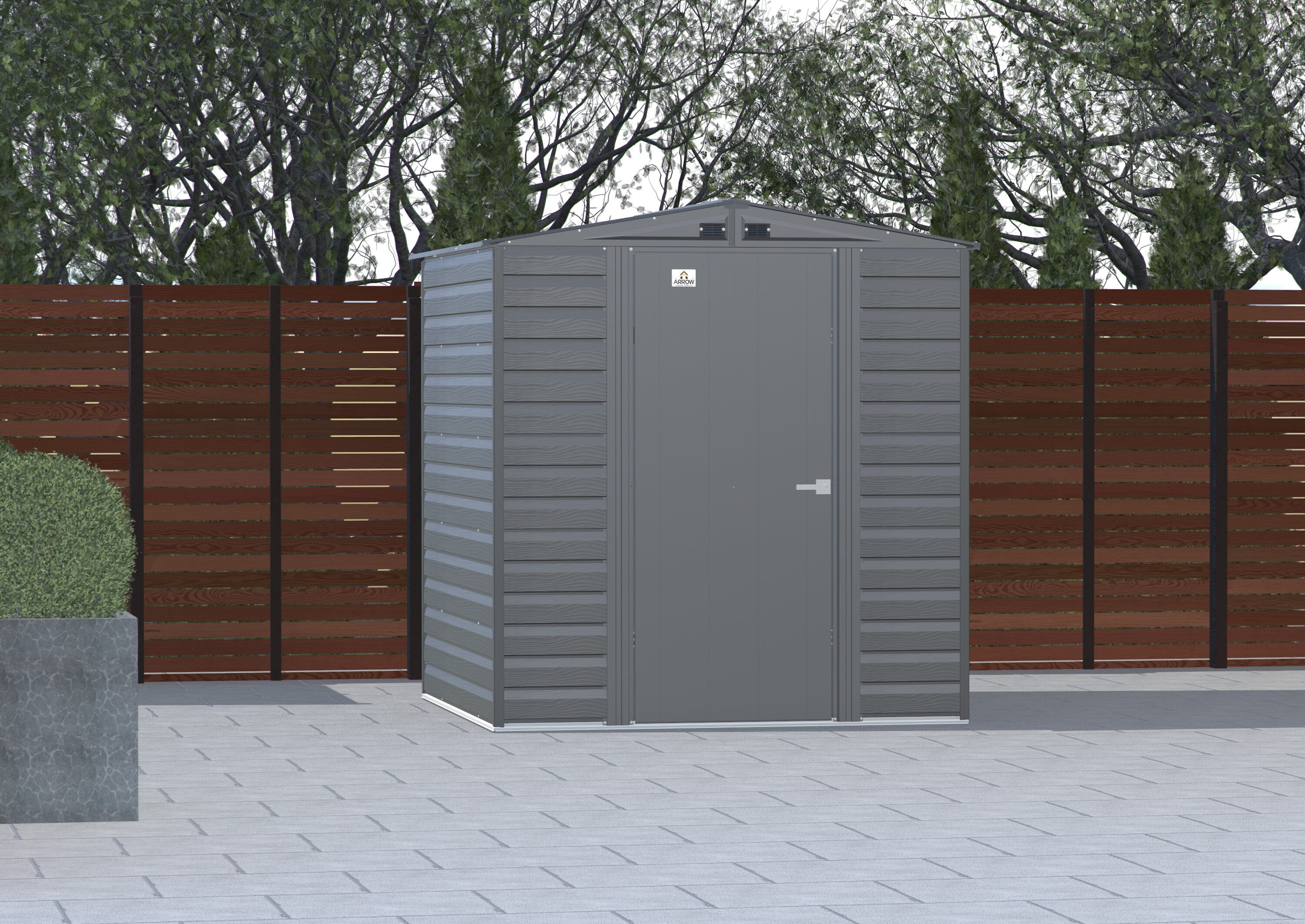Arrow SCG67CC 6-ft x 7-ft Select Galvanized steel Storage Shed