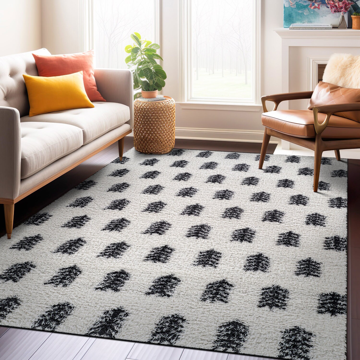 World Rug Gallery WR126ANTHRACITE5X7 rugs - View #2