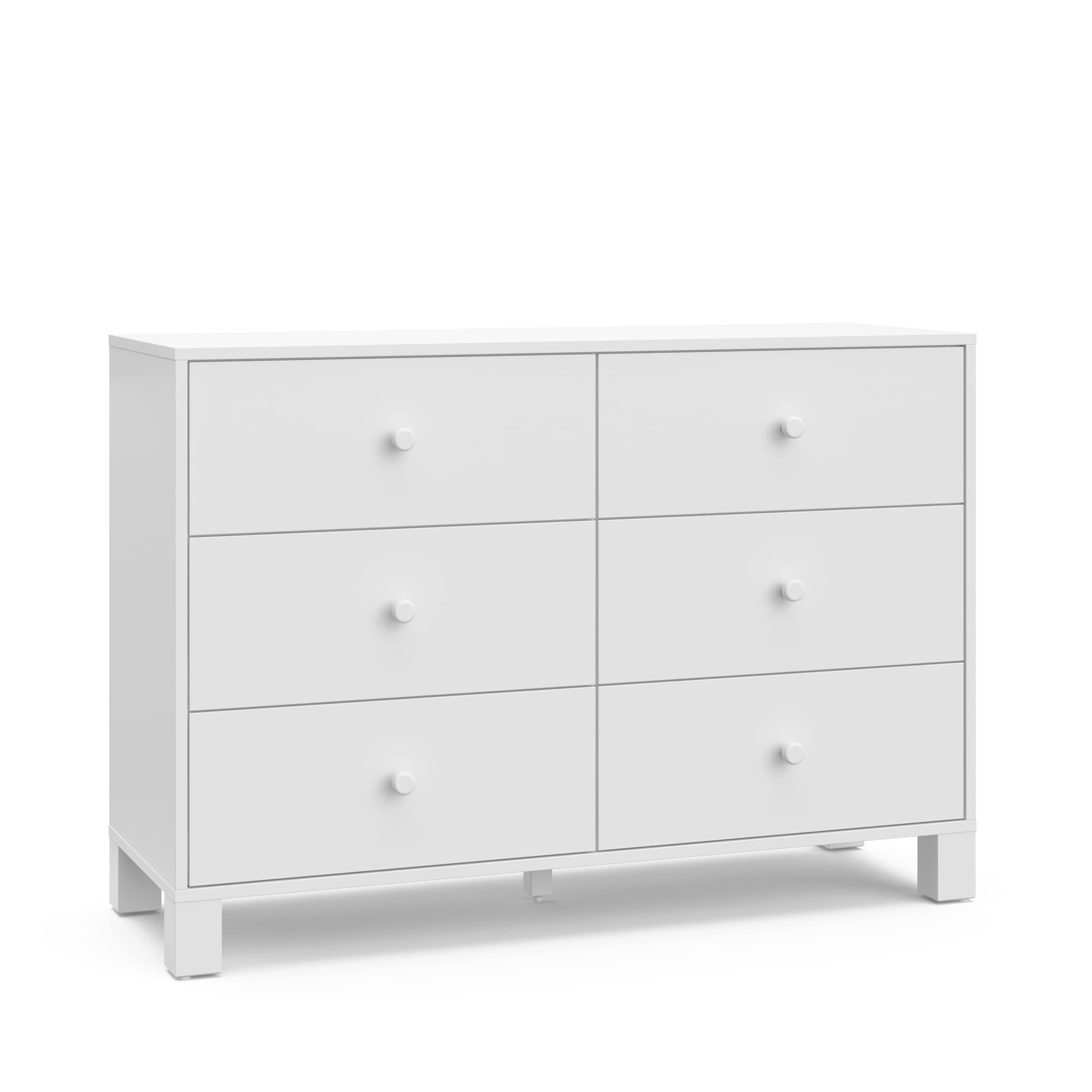 Storkcraft 03766-201 California White Pine 6 -Drawer Standard dresser