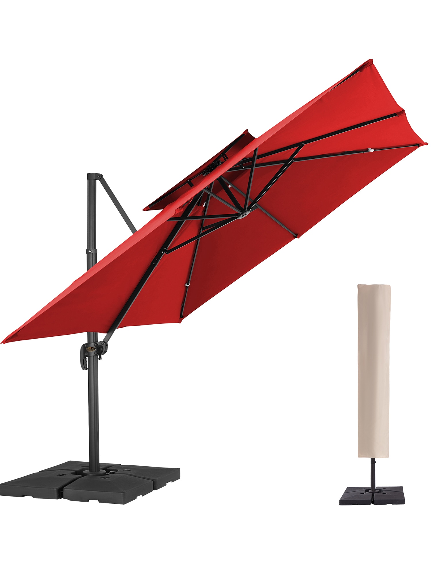 JEAREY JE-LKZLM-11X11FT-RD Umbrellas-2 - View #11