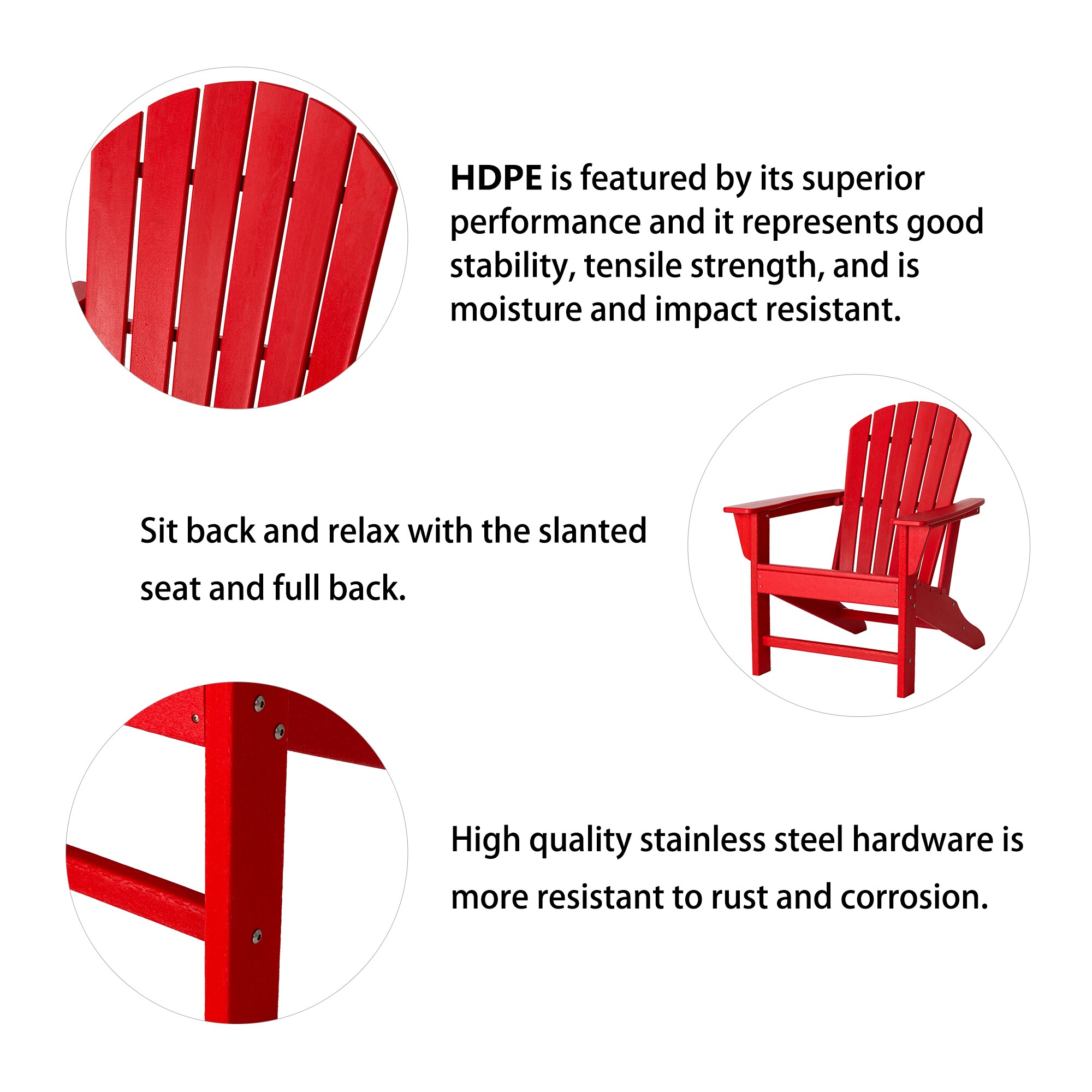 Glitzhome 2022200009 Patio-Chairs - View #5