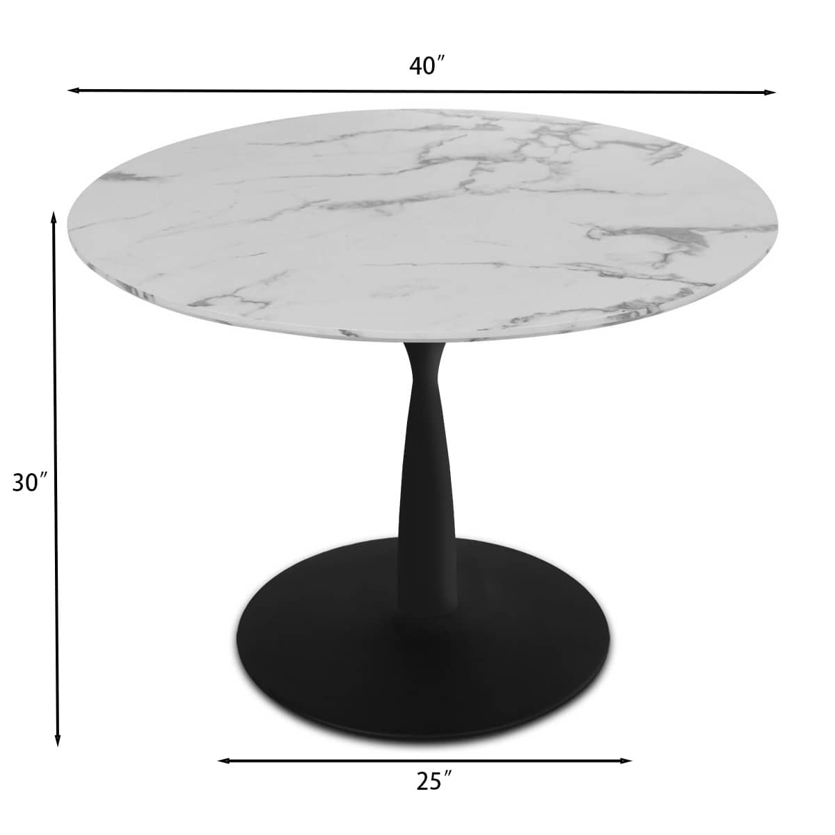 Maison Boucle HARRIS-TABLE-BK Dining-Tables - View #3