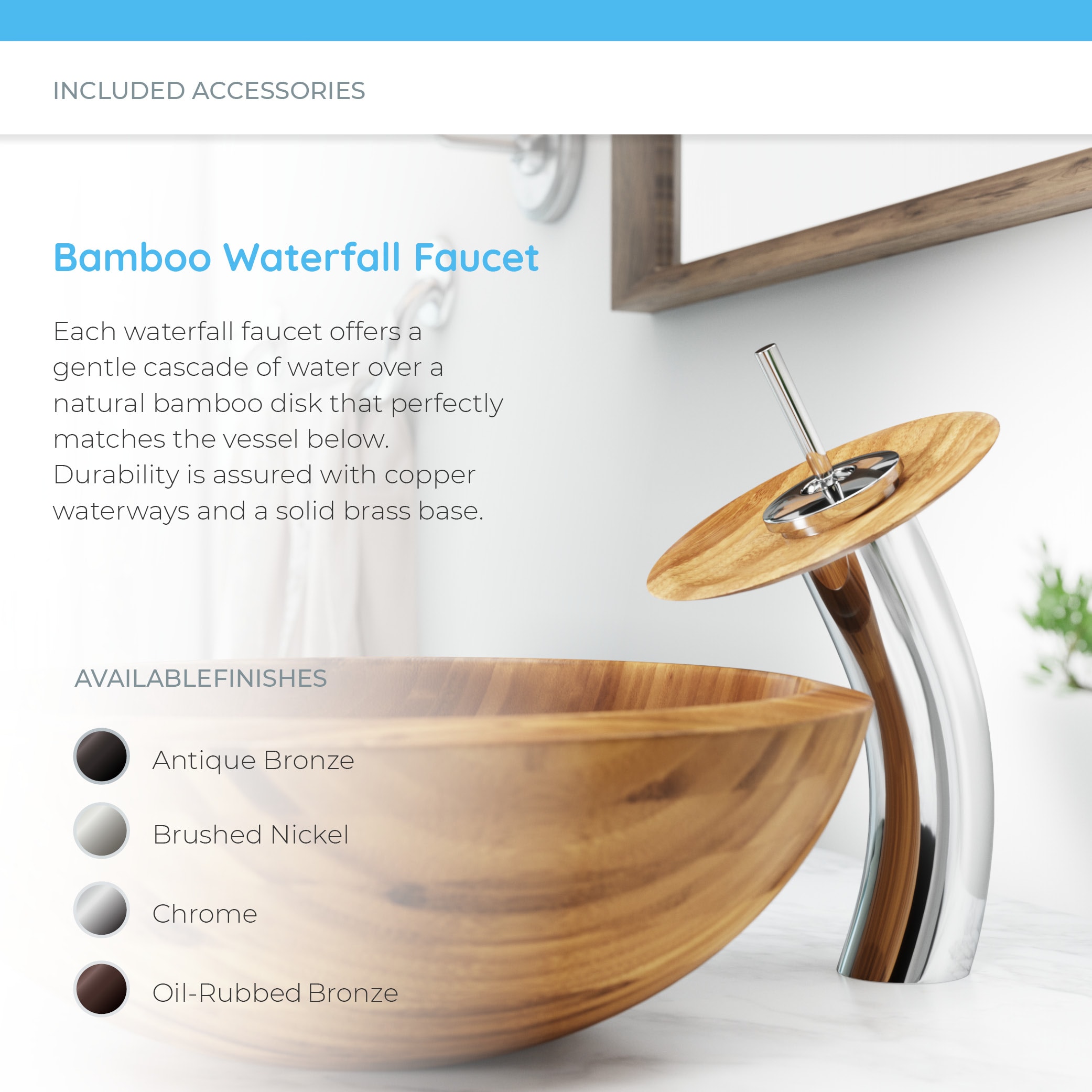 MR Direct 893-BWF-ORB Bath-Sink - View #5
