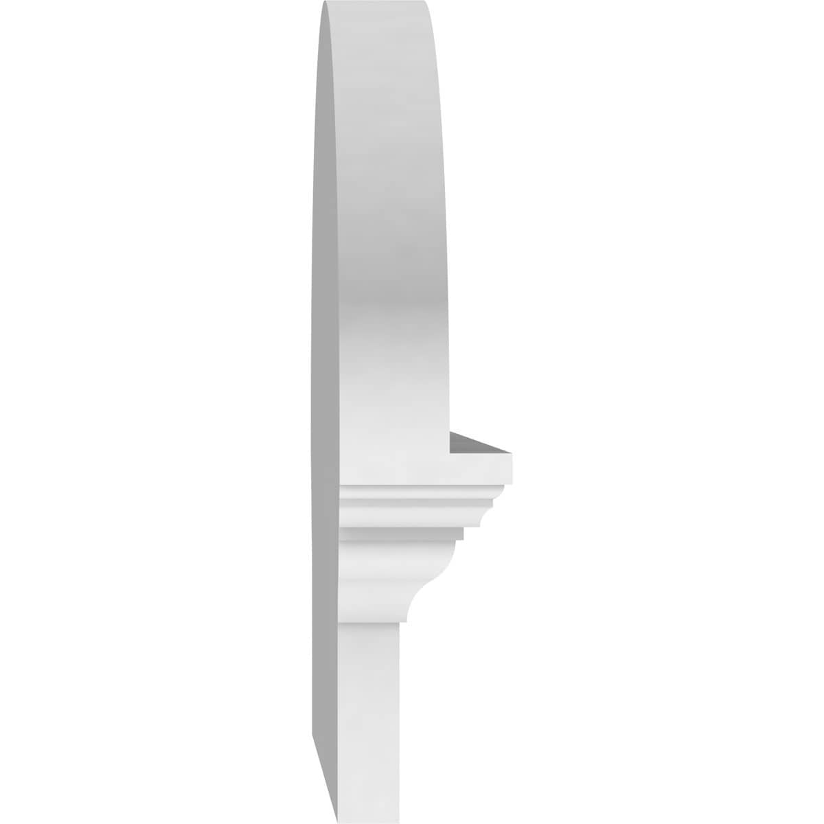 Ekena Millwork PEDPC028X140ELL03 Exterior-Window-Trim - View #4