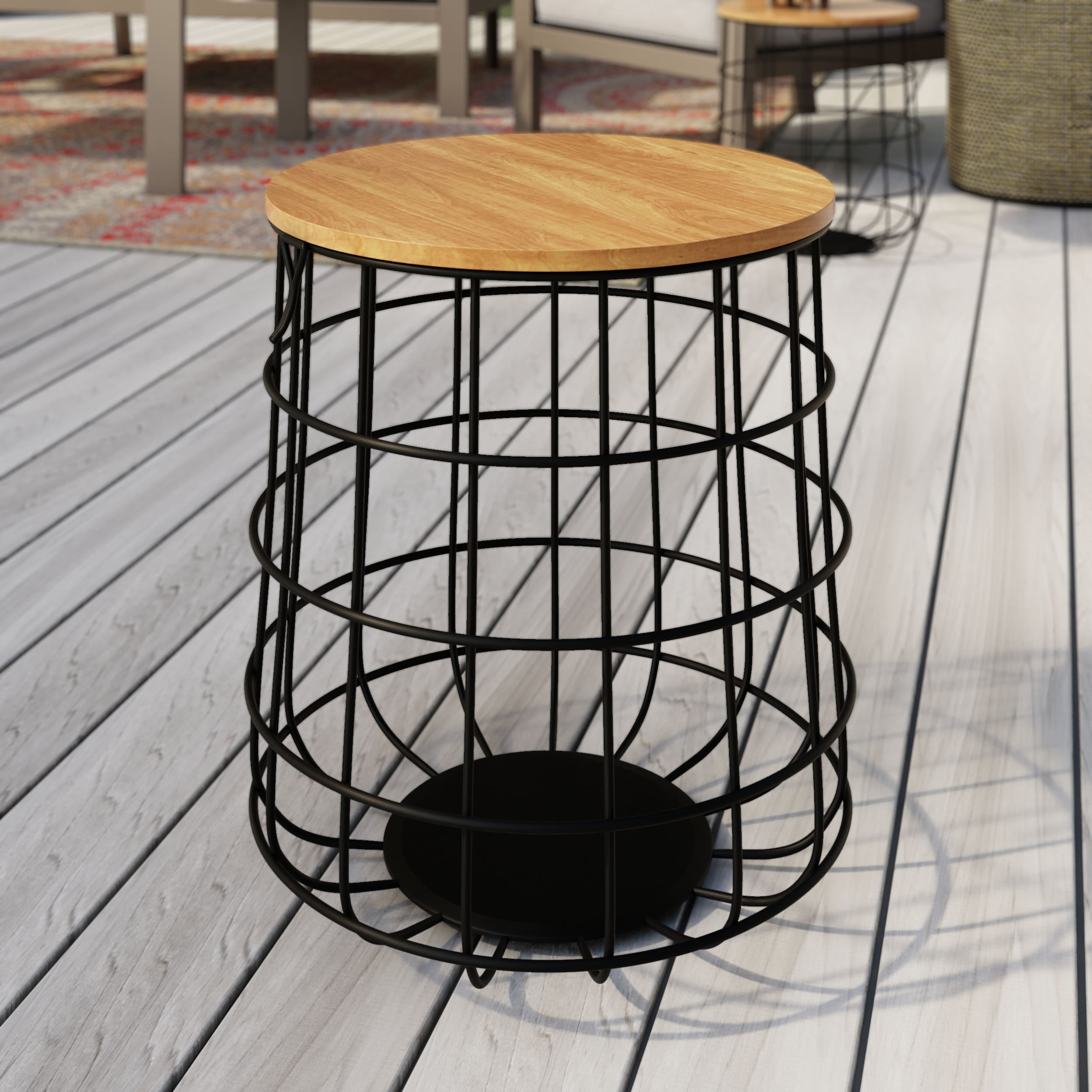 allen + roth LWO21-123 Plant-Stand - View #6