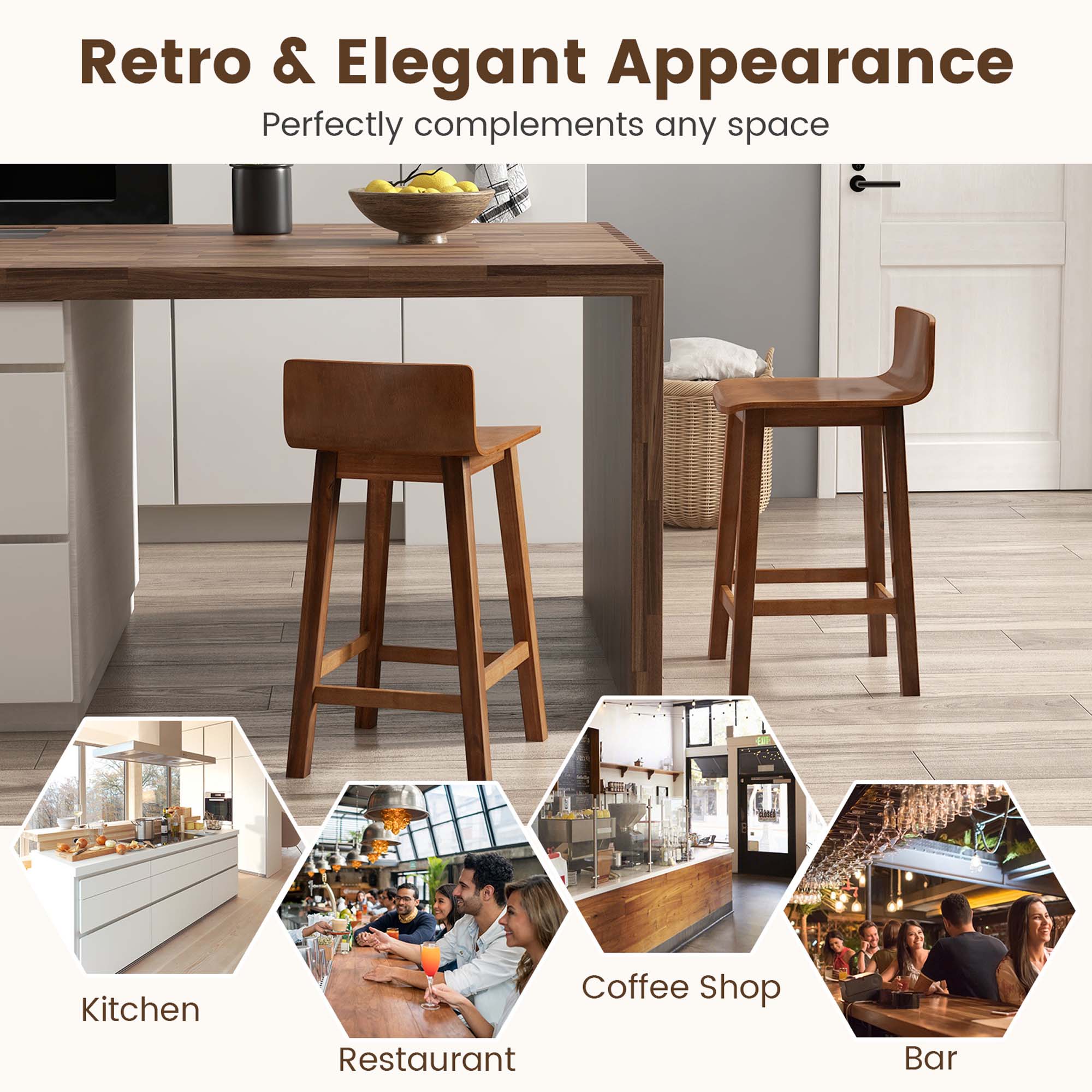 Costway HCST00615 stools - View #9