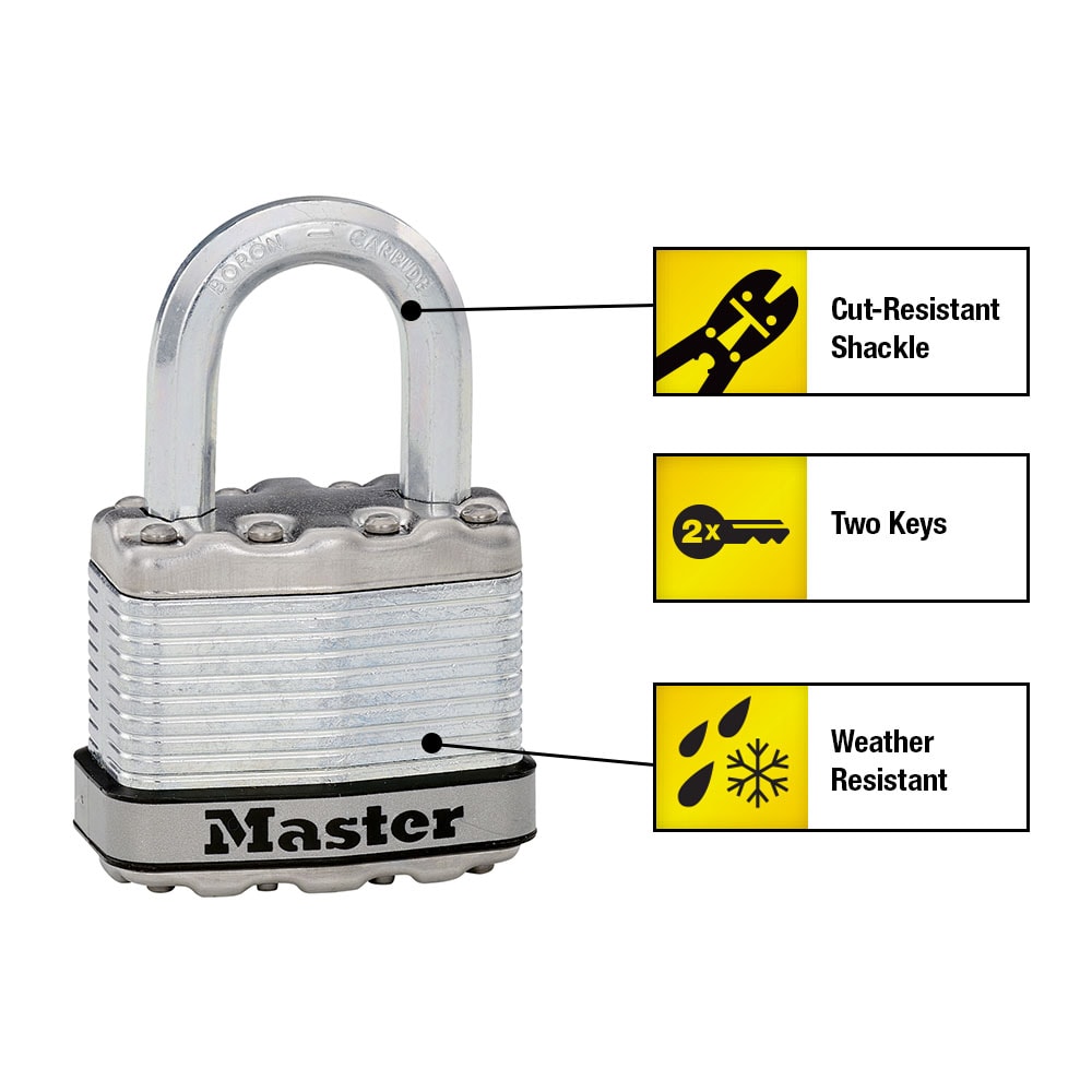 Master Lock M701BLC hasps - View #4