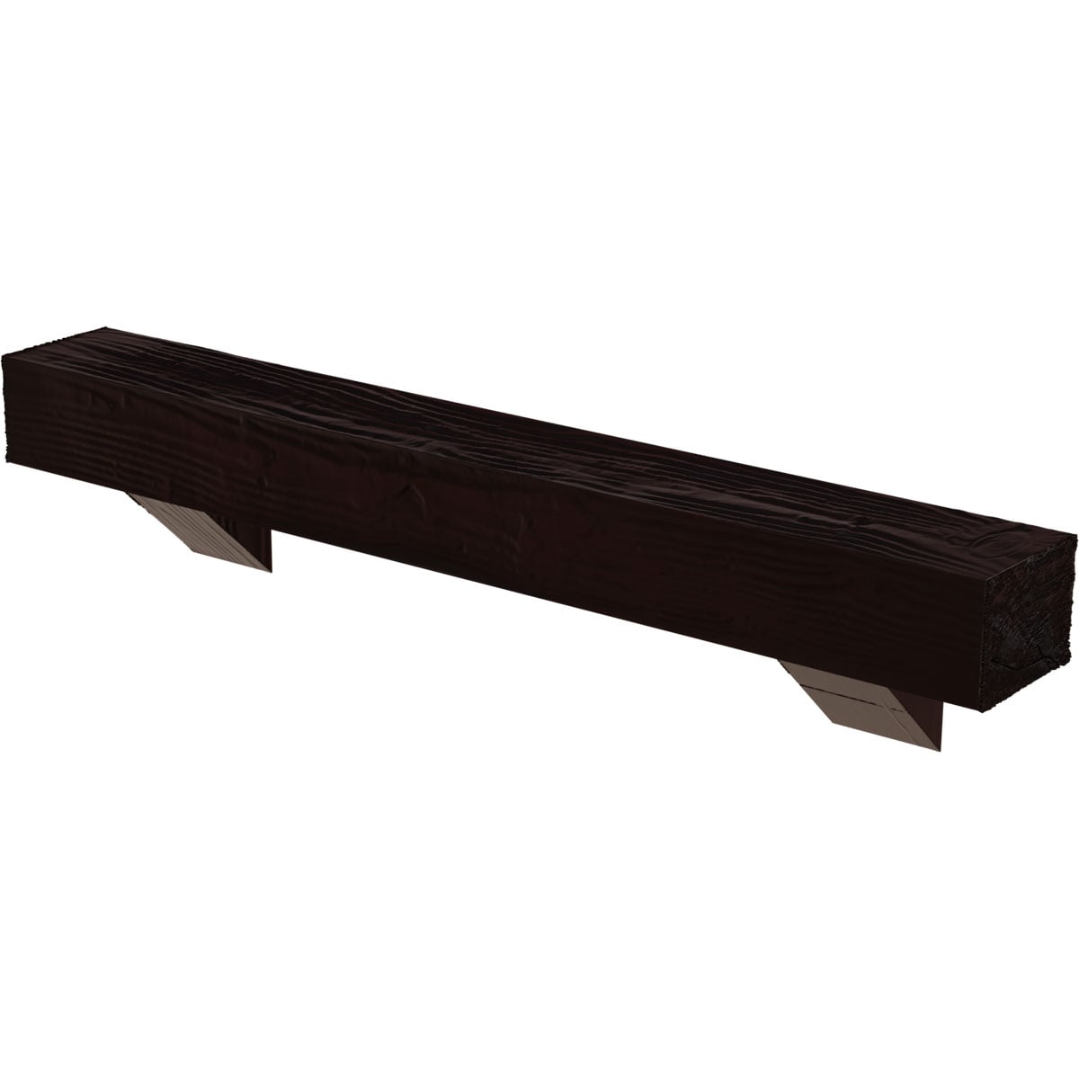 Ekena Millwork MANUSD04X04X60BKZY Mantel-Shelves - View #3