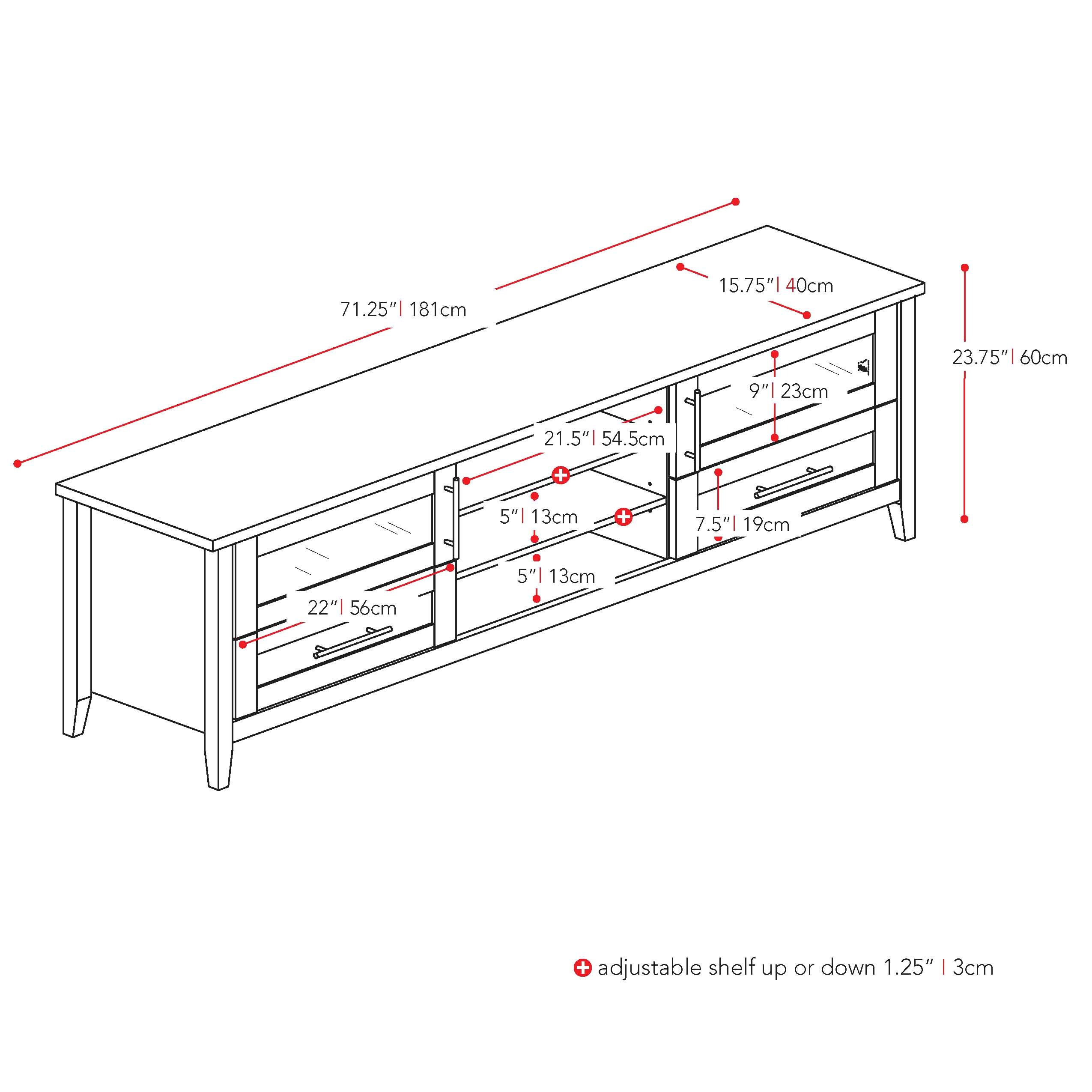 CorLiving TJK-687-B Tv-Stands - View #5