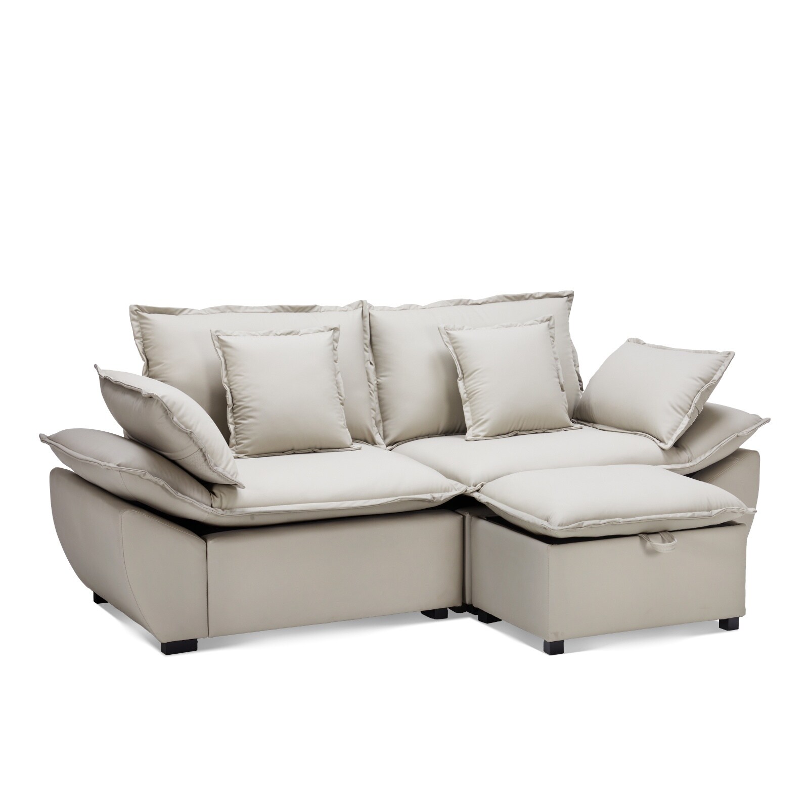 Pocassy GREATANTS-005LGYLRO Sofas-Loveseats - View #9