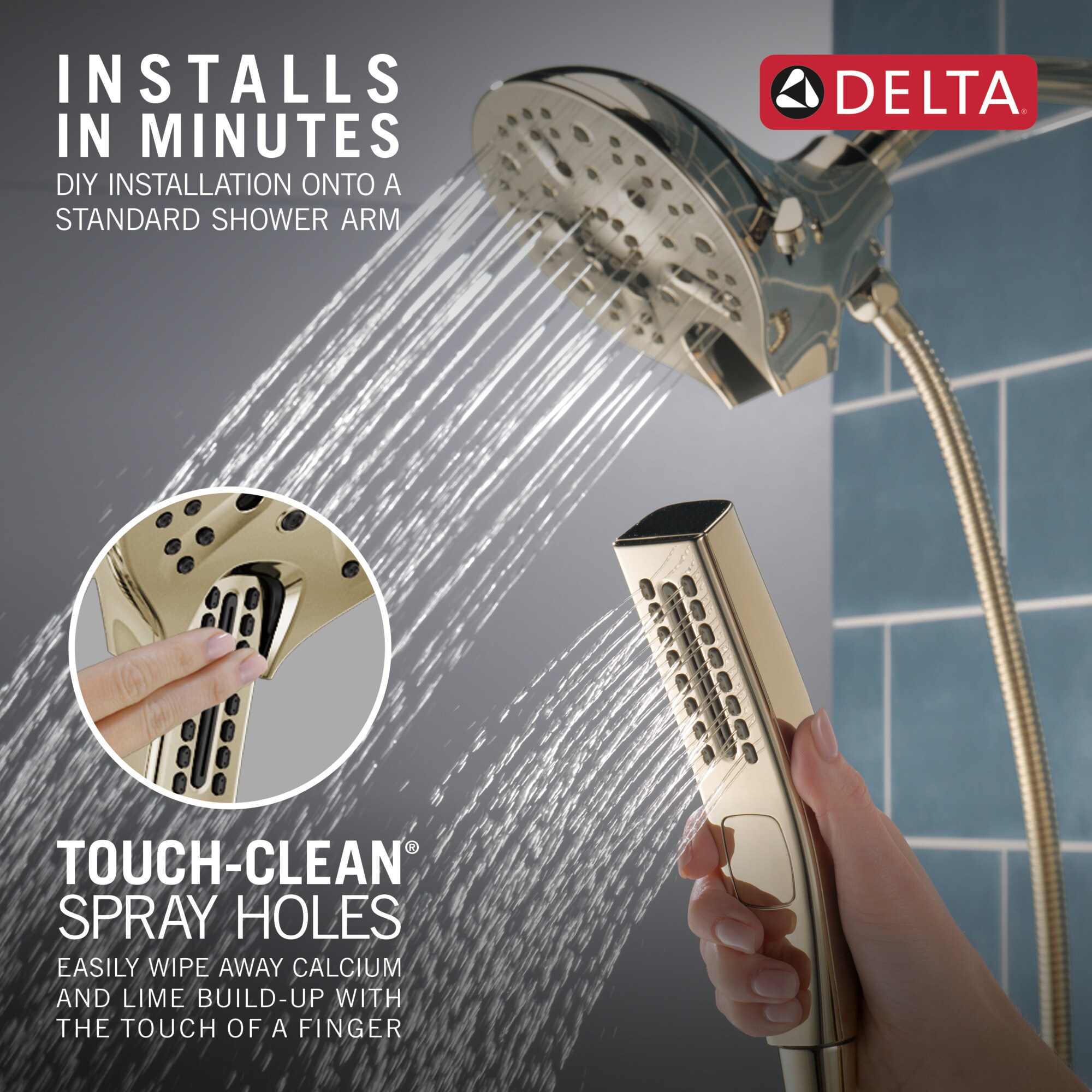 Delta 58620-PN-PR25-PK Fixed-Showerhead - View #20