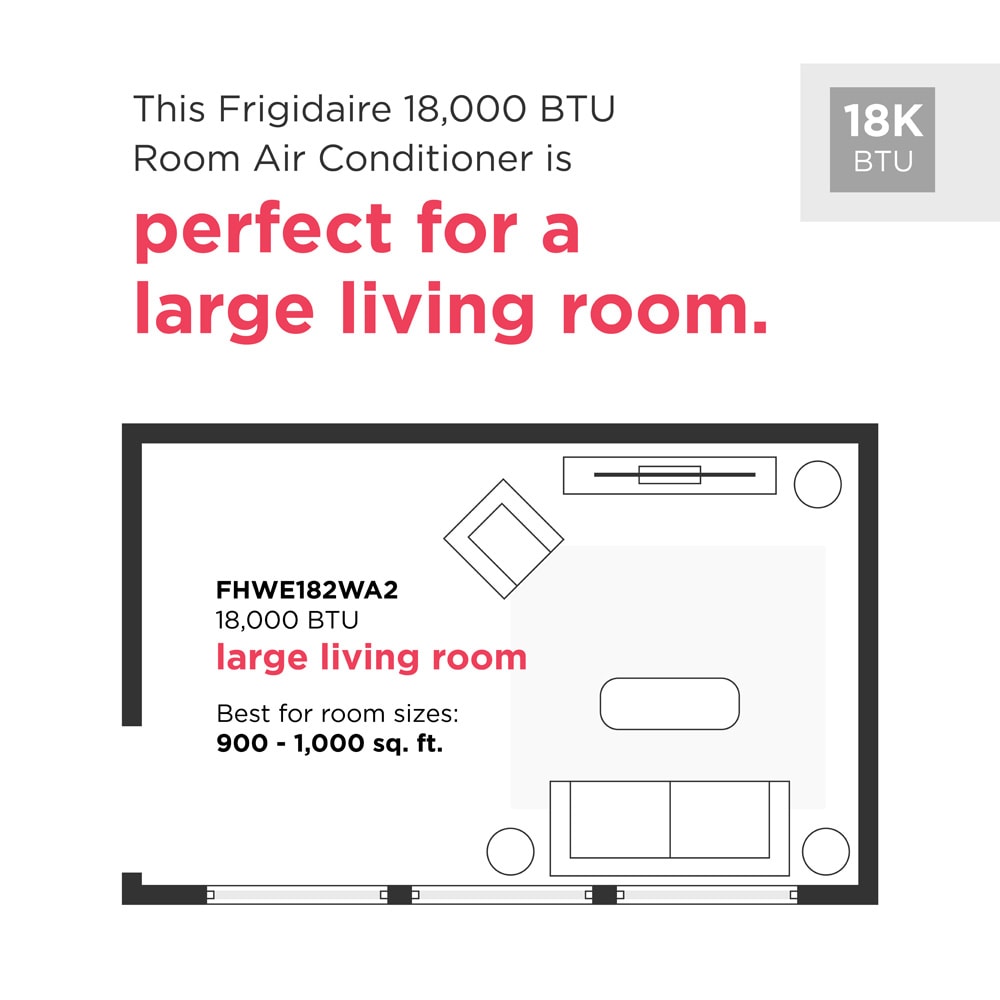 Frigidaire FHWE182WB2 Window-Air-Conditioners - View #13