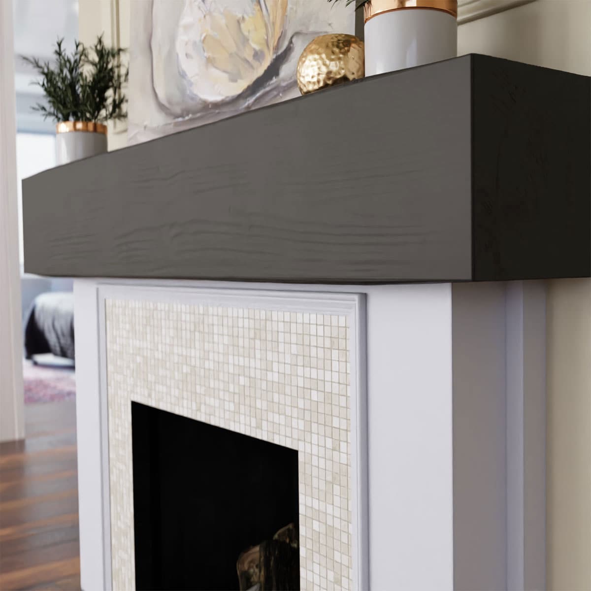 Ekena Millwork MANUSD04X04X60BC Mantel-Shelves - View #7
