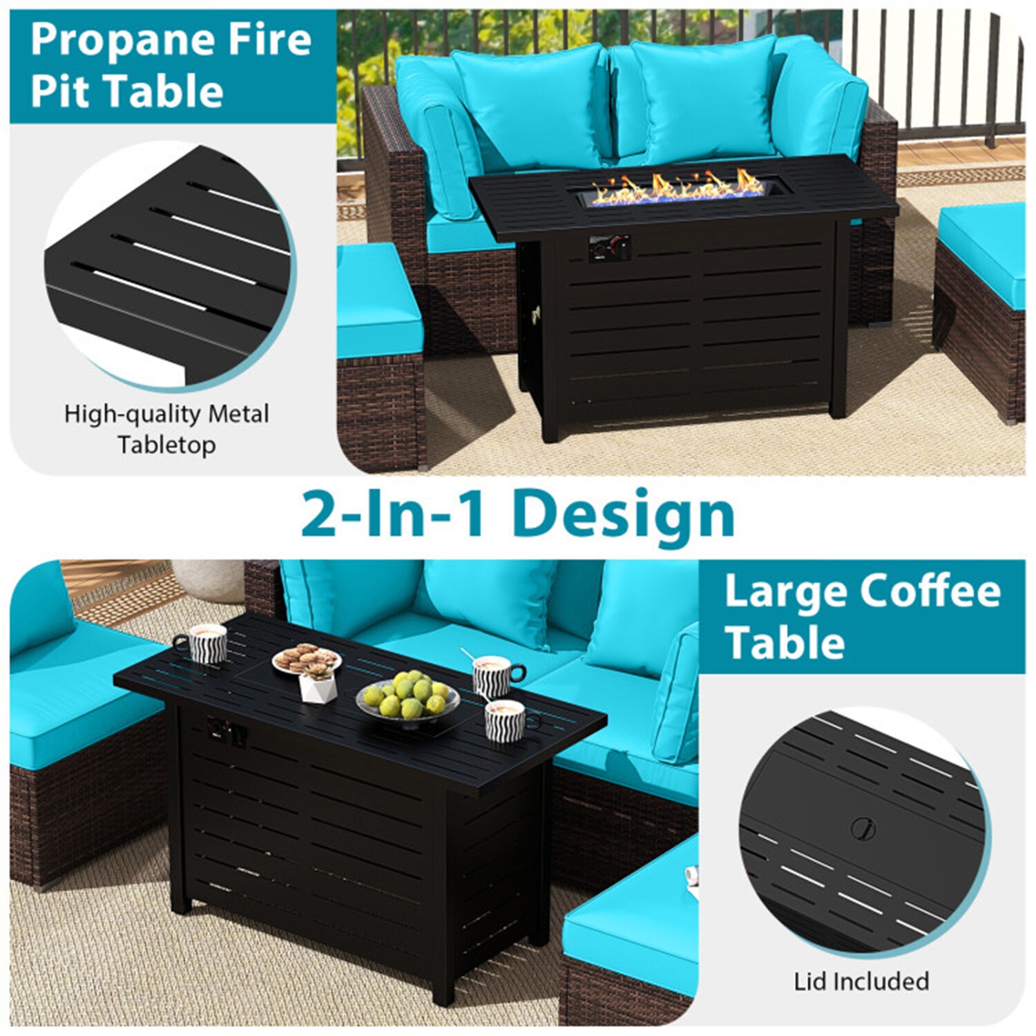 Mondawe MO-OP37050ATU4 Patio-Conversation-Sets - View #7